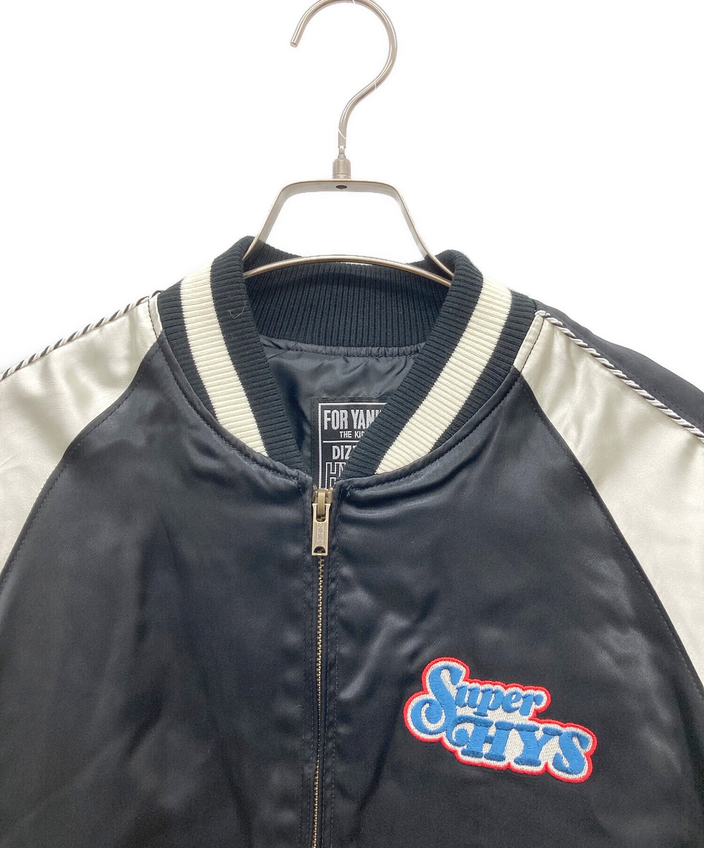 [Pre-owned] Hysteric Glamour LOVE MAKER Embroidered Souvenir Jacket Blouson 02233AB09