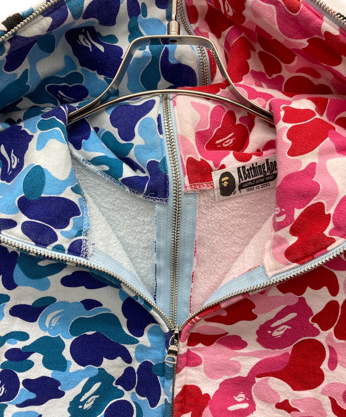 [Pre-owned] A BATHING APE zip hoodie 001zpk701011f