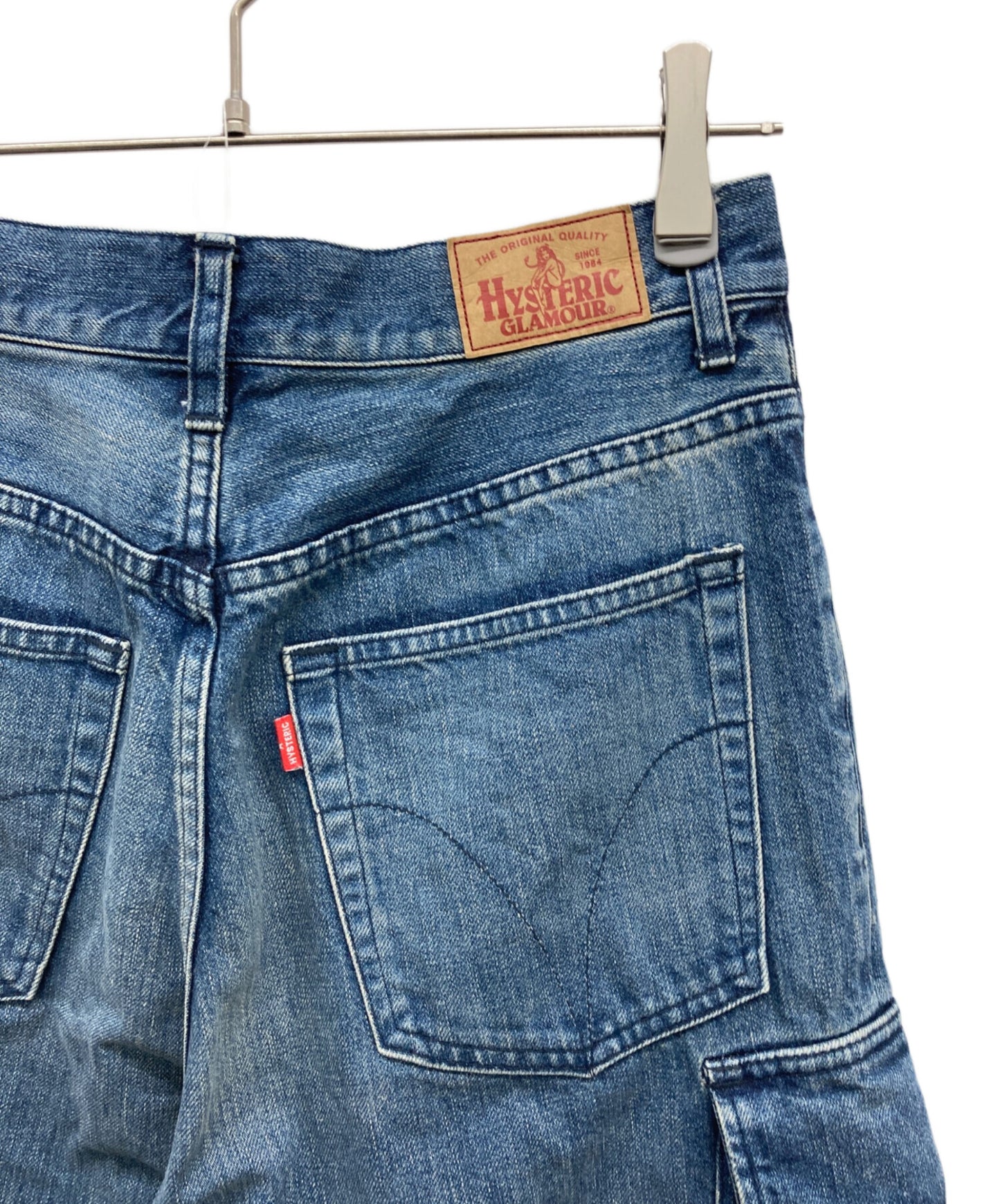 [Pre-owned] Hysteric Glamour Denim Cargo Pants 01223AP06
