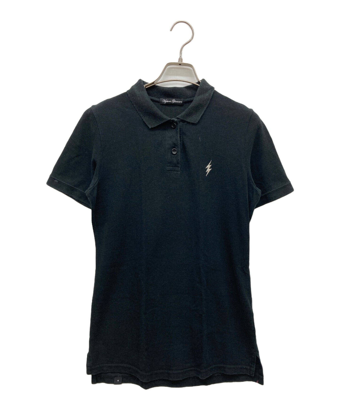 [Pre-owned] Hysteric Glamour Linen-Blend Polo Shirt 0102CH01
