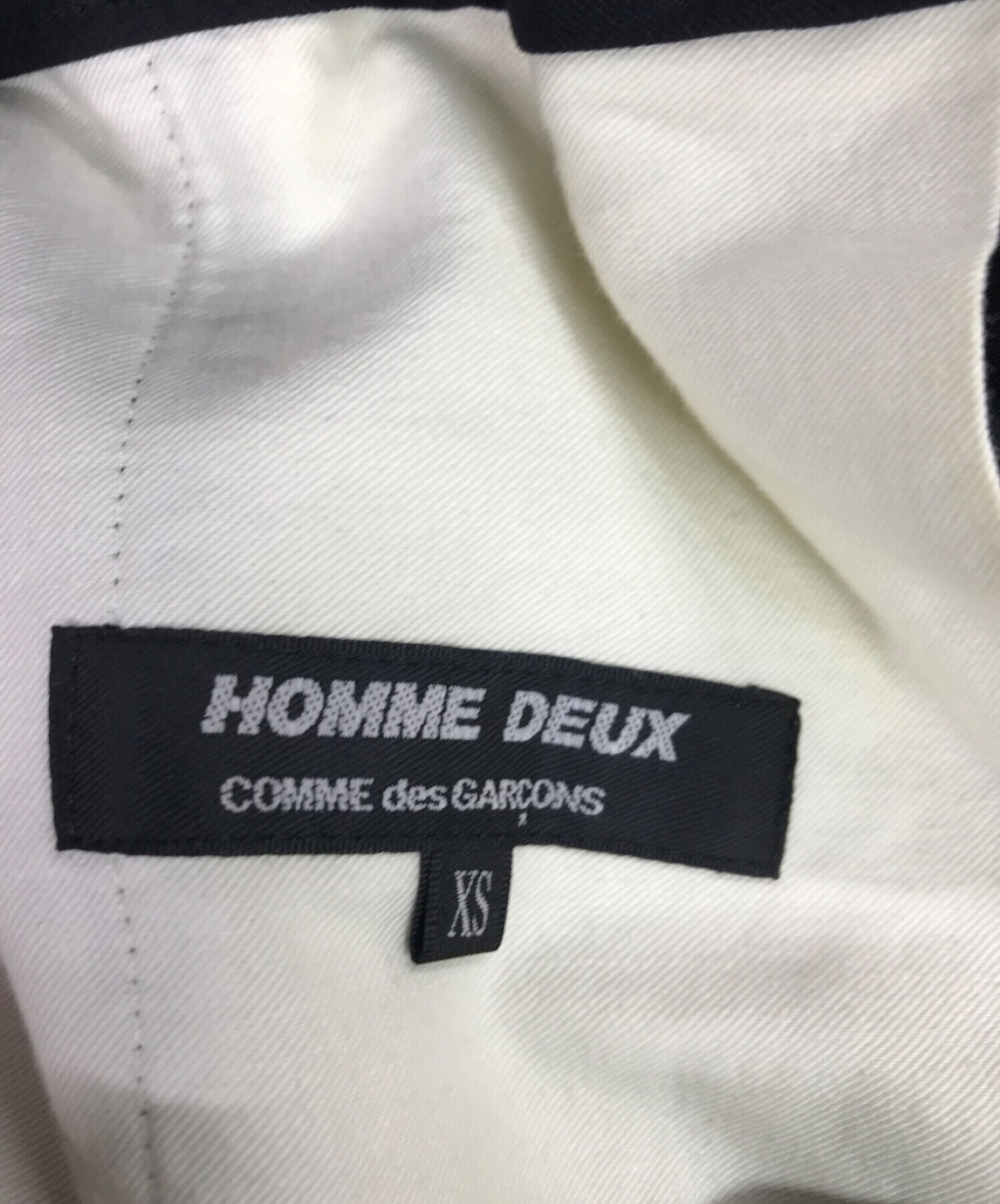 [Pre-owned] COMME des GARCONS HOMME DEUX Wool Cupra Easy Tapered Pants DD-P023