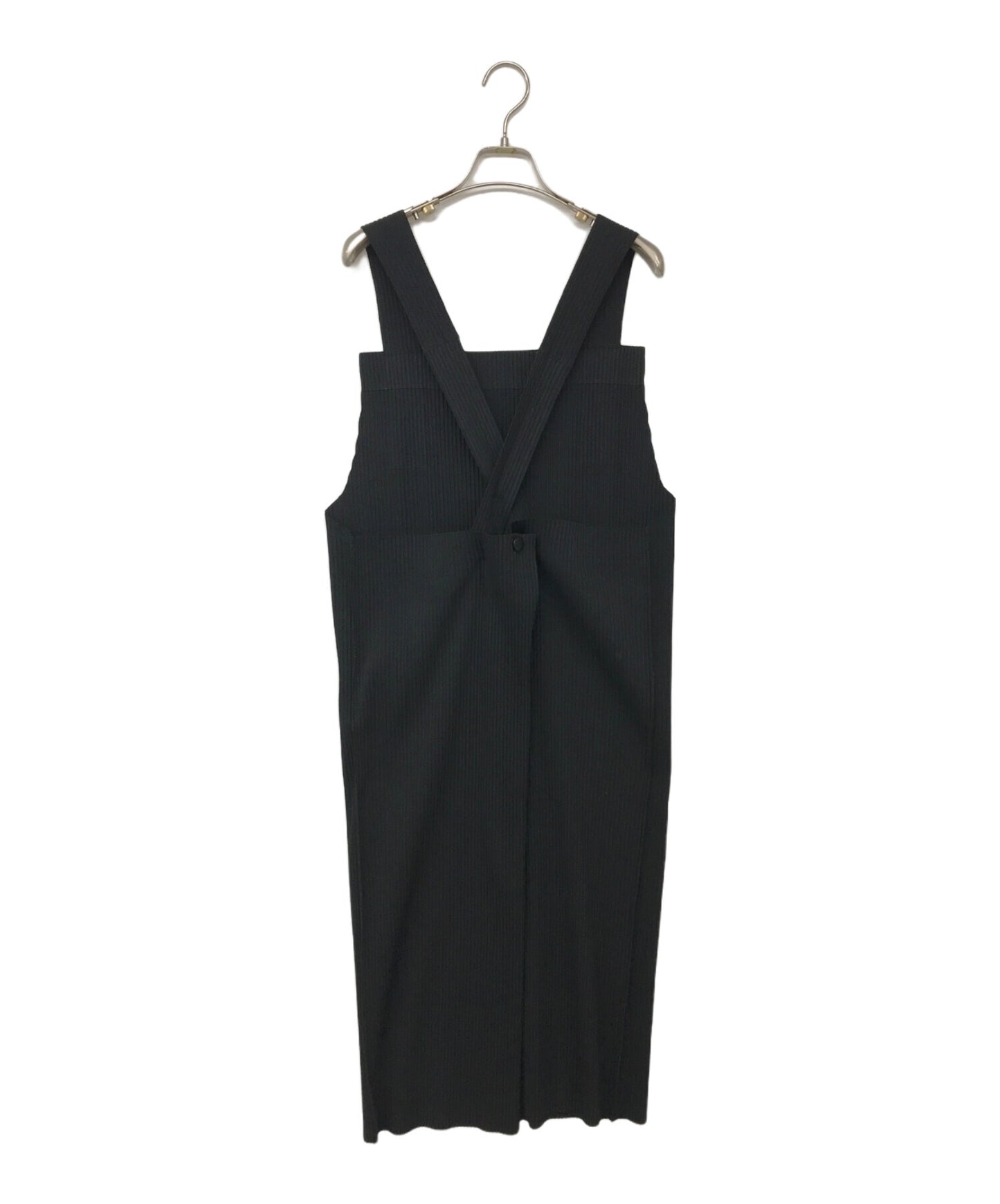 [Pre-owned] me ISSEY MIYAKE Apron Pleated Dress / Sleeveless Dress MI14KH622