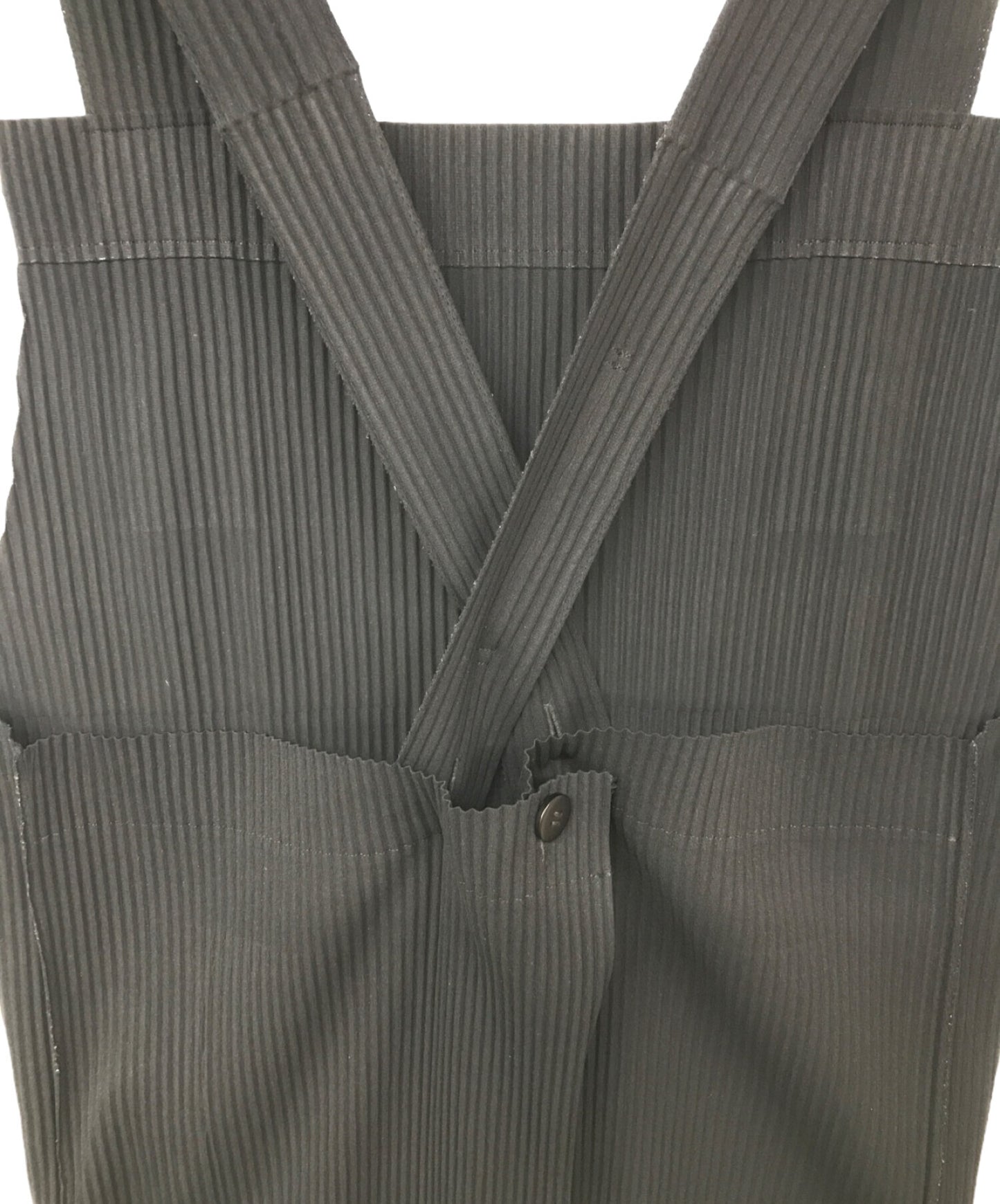 [Pre-owned] me ISSEY MIYAKE Apron Pleated Dress / Sleeveless Dress MI14KH622