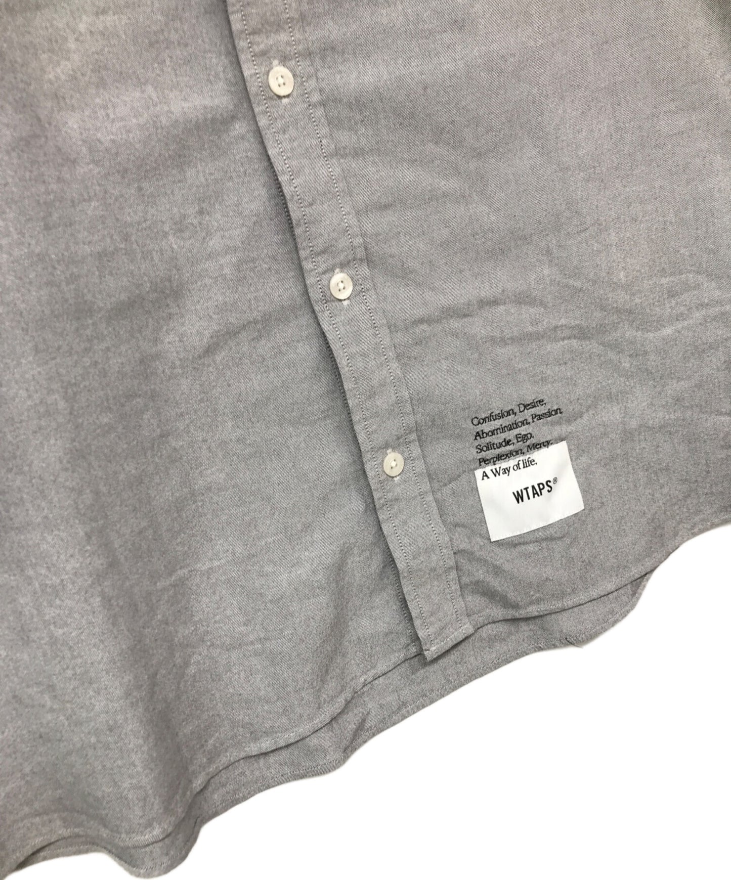 [Pre-owned] WTAPS CTPL.OXFORD.COOLMAX 231GWDT-SHM01