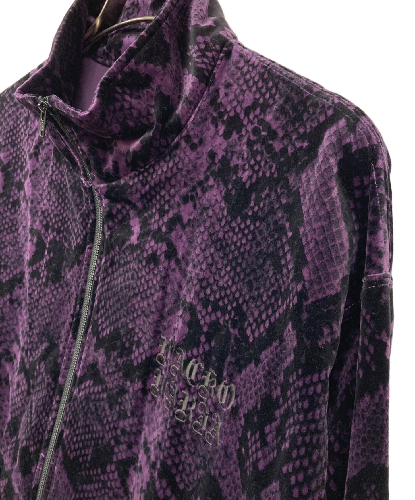 [Pre-owned] WACKO MARIA PYTHON VELVET JACKET 21fw-wmc-ss12