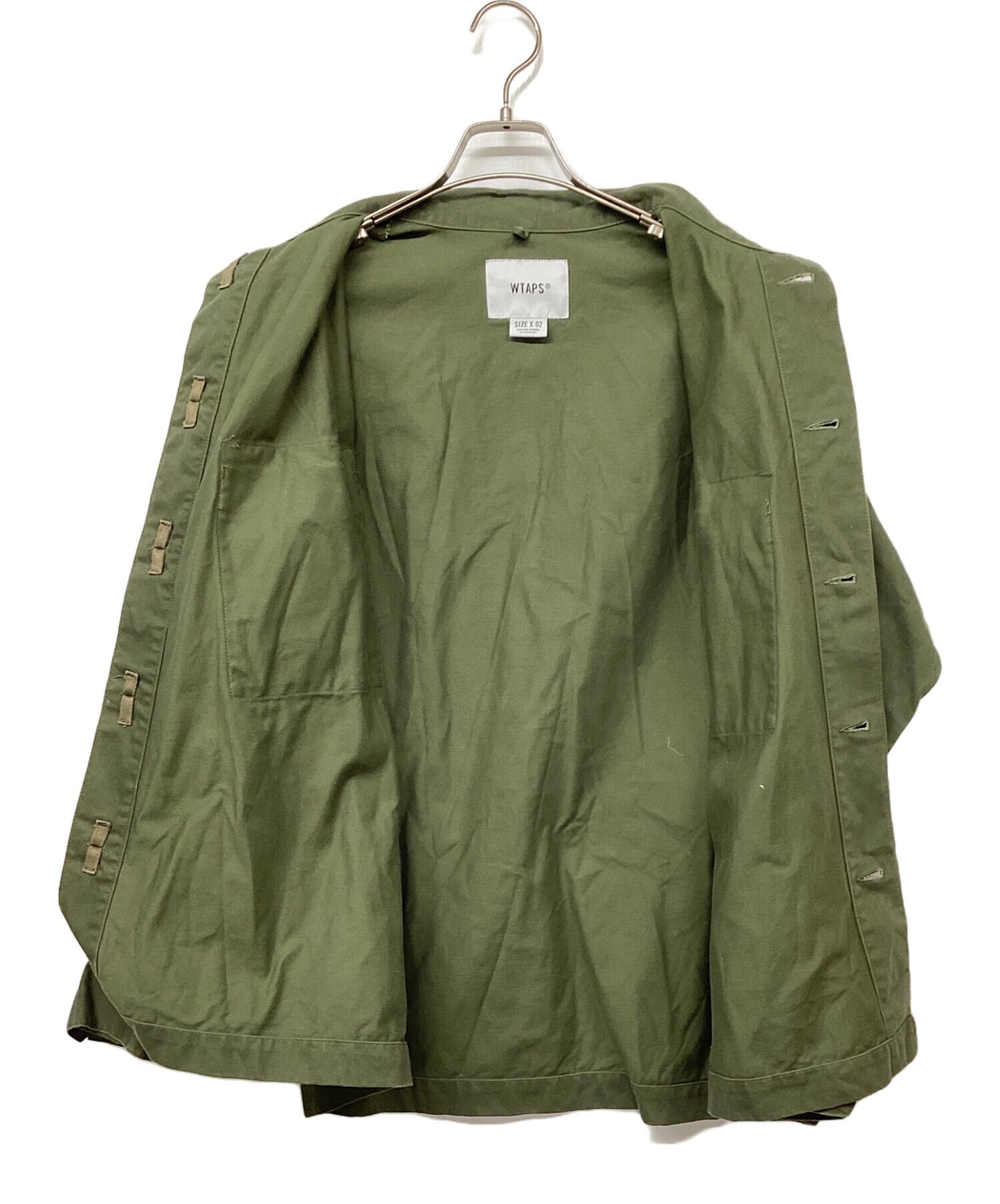 [Pre-owned] WTAPS CBW/LS/COTTON.TWILL 232BRDT-SHM01