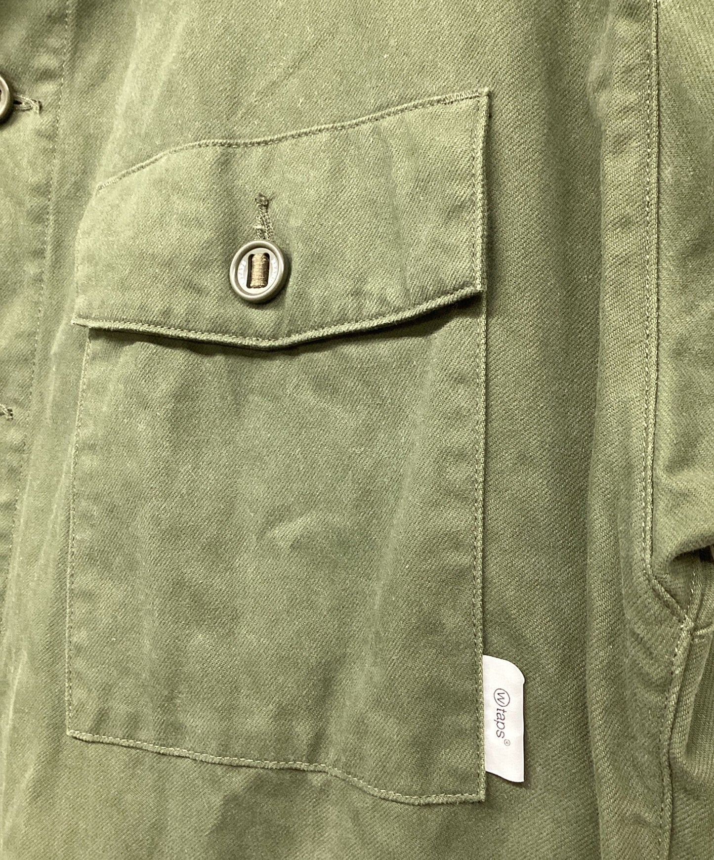 [Pre-owned] WTAPS CBW/LS/COTTON.TWILL 232BRDT-SHM01