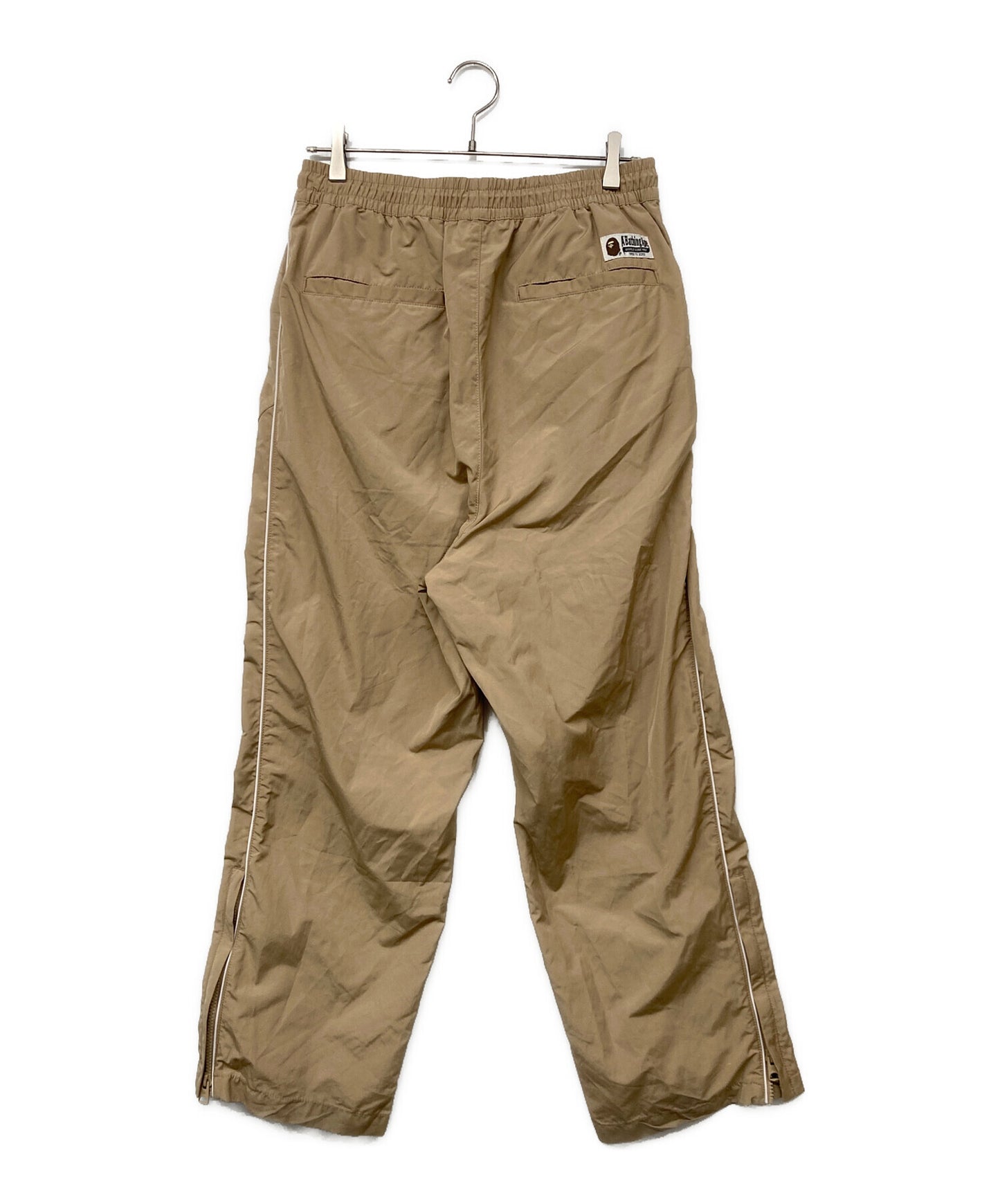 [Pre-owned] A BATHING APE METAL LOGO PIN TRACK PANTS 001ptj8010581