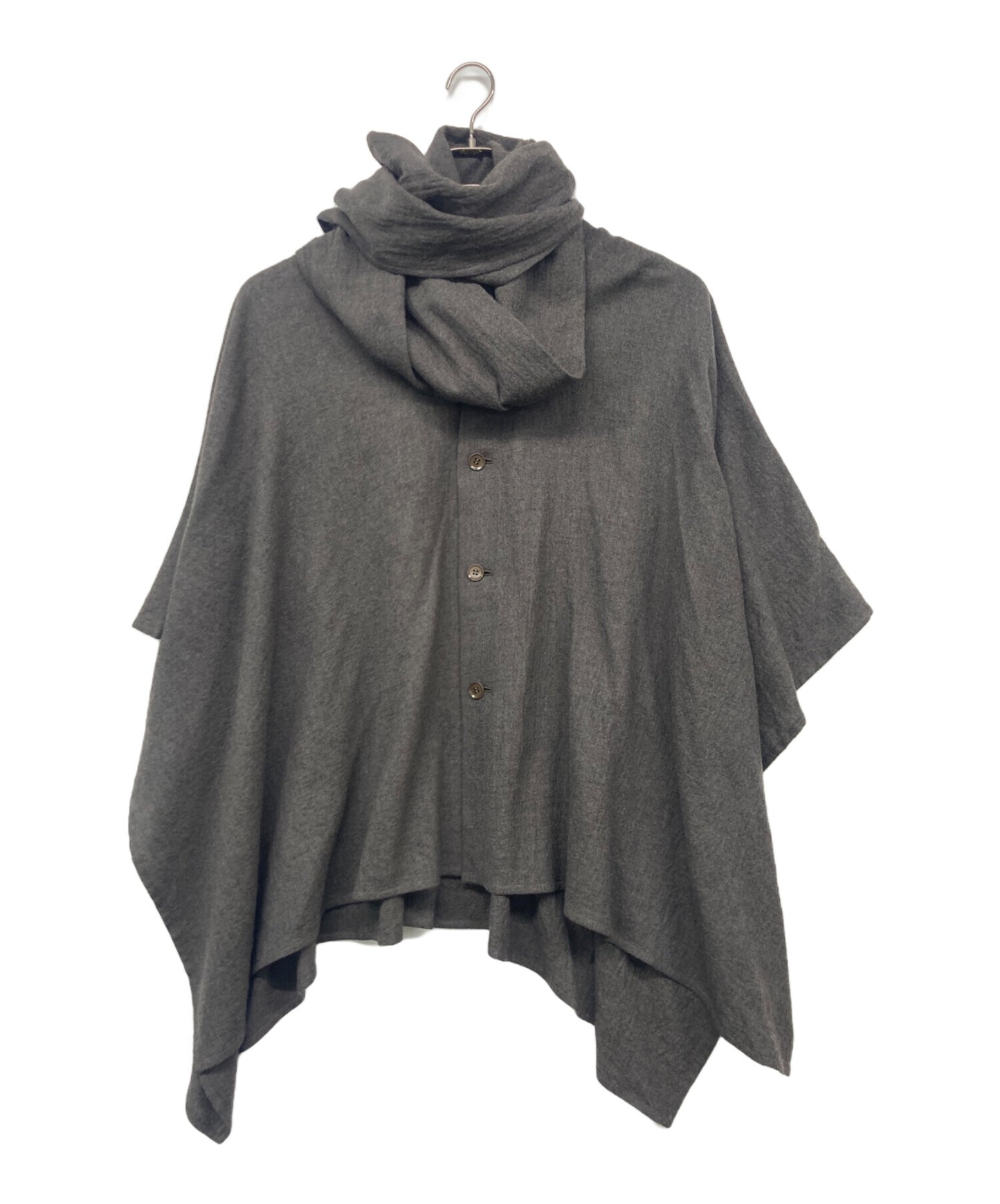 [Pre-owned] yohji yamamoto+noir Stole collar cloak NQ-C11-111