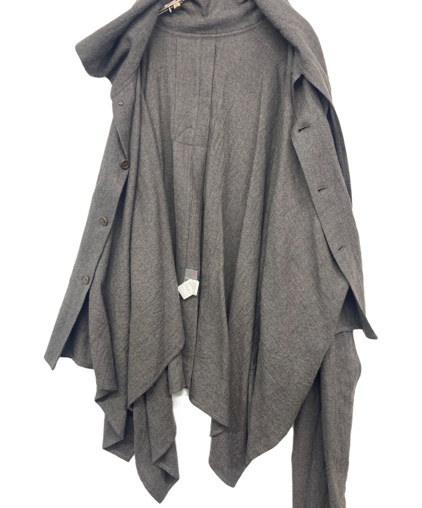 [Pre-owned] yohji yamamoto+noir Stole collar cloak NQ-C11-111
