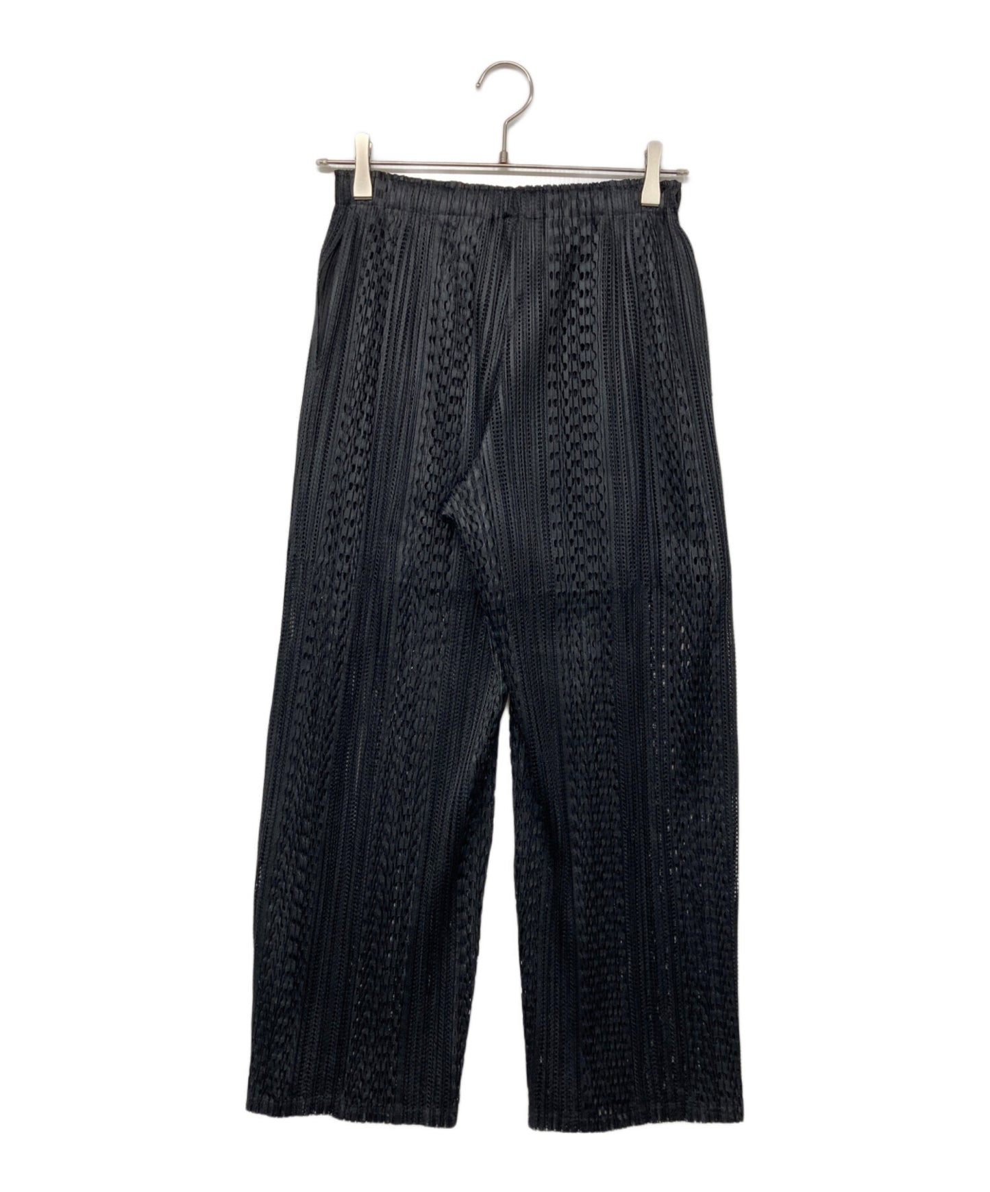 [Pre-owned] PLEATS PLEASE lace pleats pants PP71-JF595