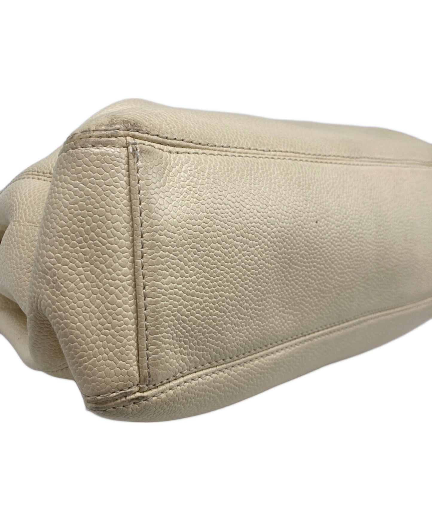 [Pre-owned] CHANEL Coco Mark Wood Handle Bag