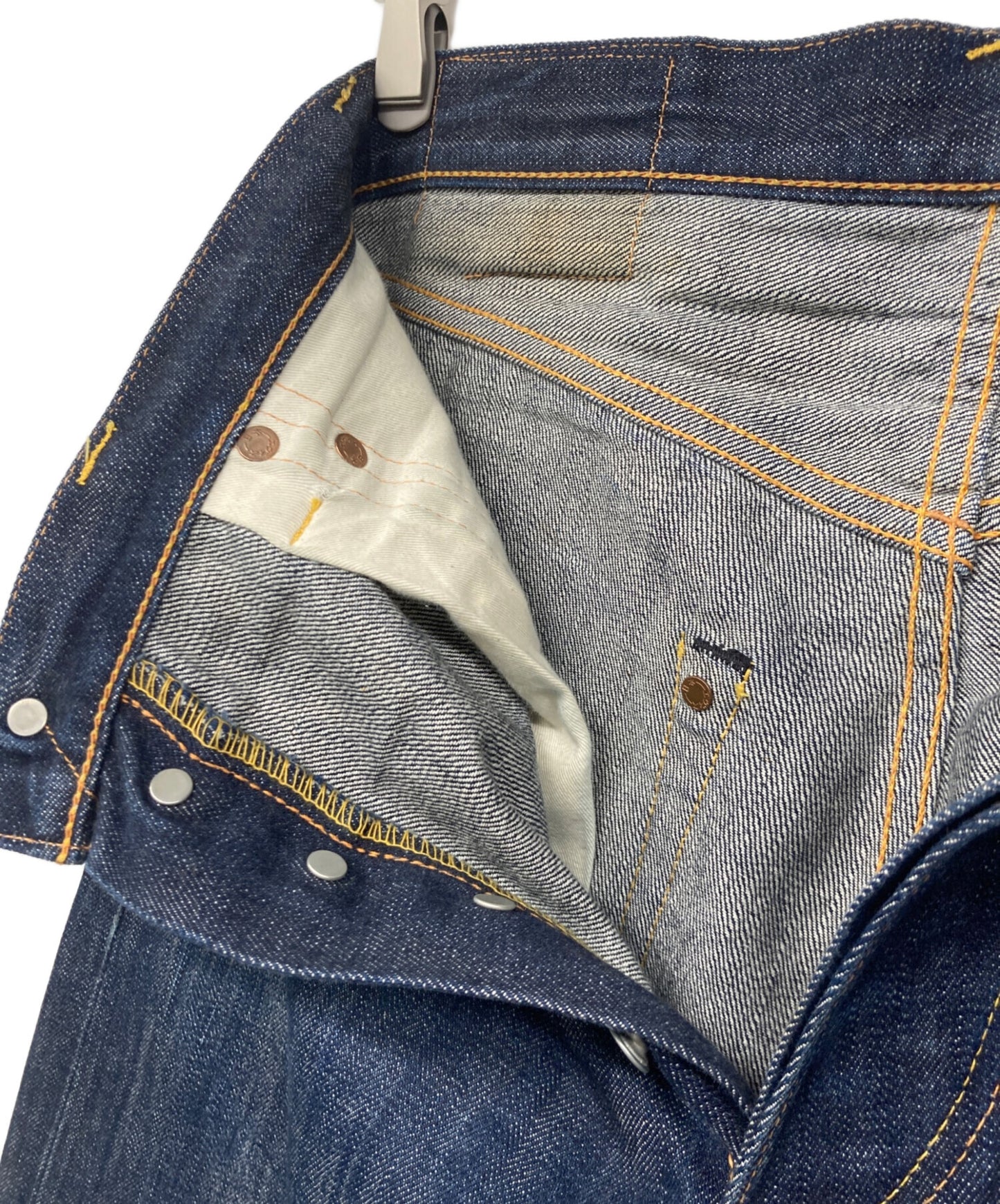 [Pre-owned] EVISU NO2 denim pants/gull paint/lot2001 lot2001