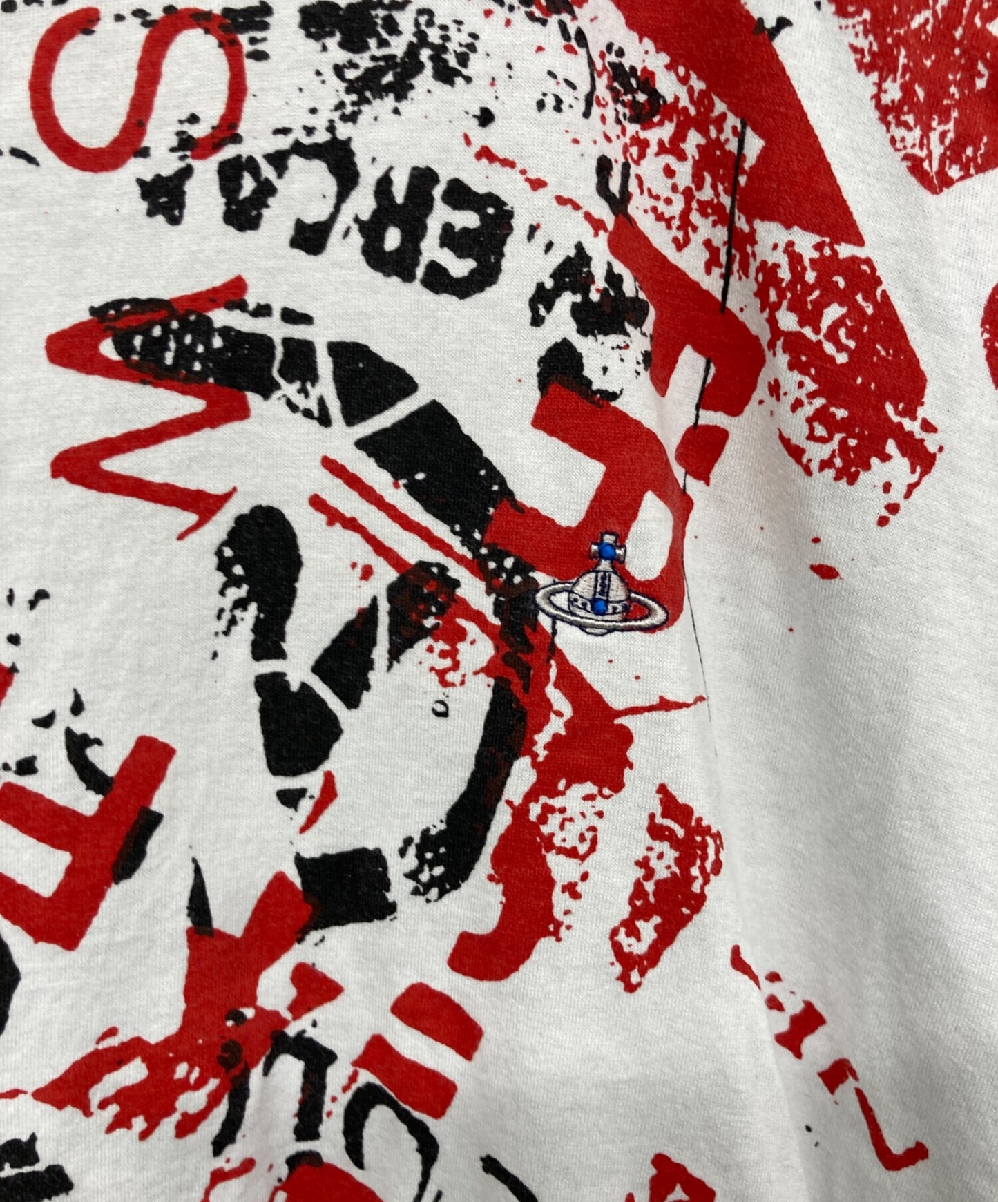 [Pre-owned] Vivienne Westwood man "MAN RUBBISH" Big T-shirt VW-LP-70147