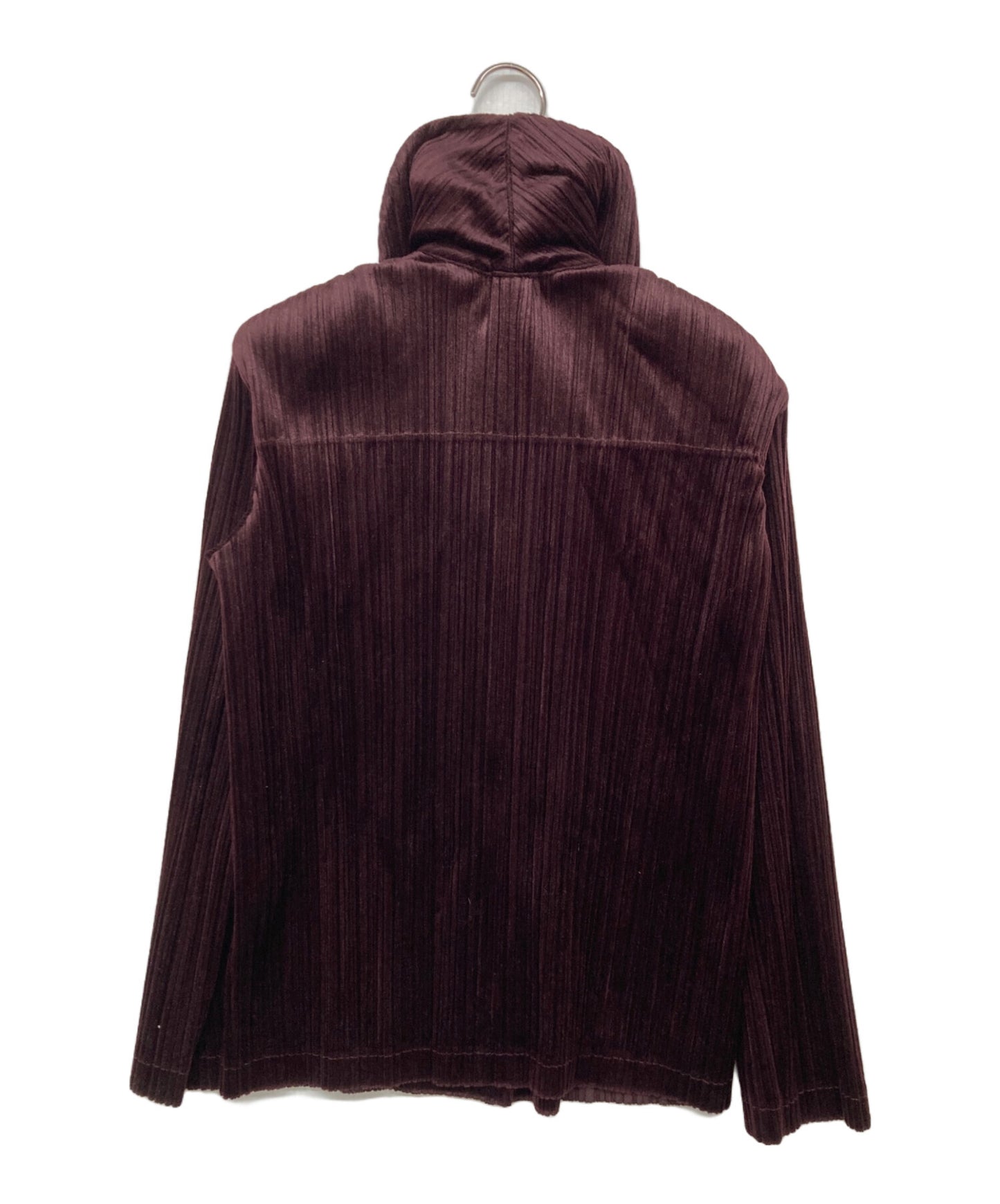 [Pre-owned] PLEATS PLEASE Velour Pleated Jacket PP43-JD841