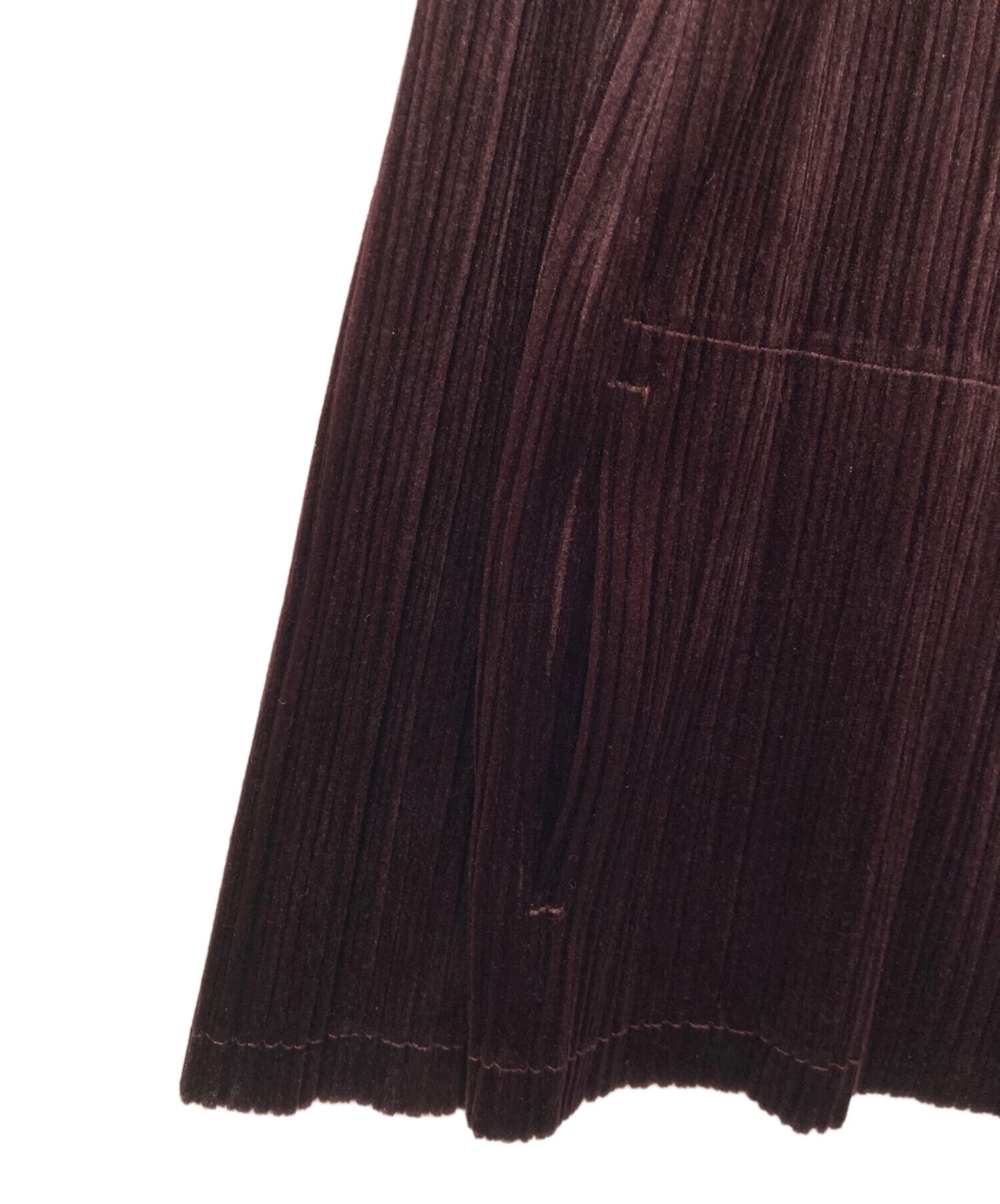 [Pre-owned] PLEATS PLEASE Velour Pleated Jacket PP43-JD841