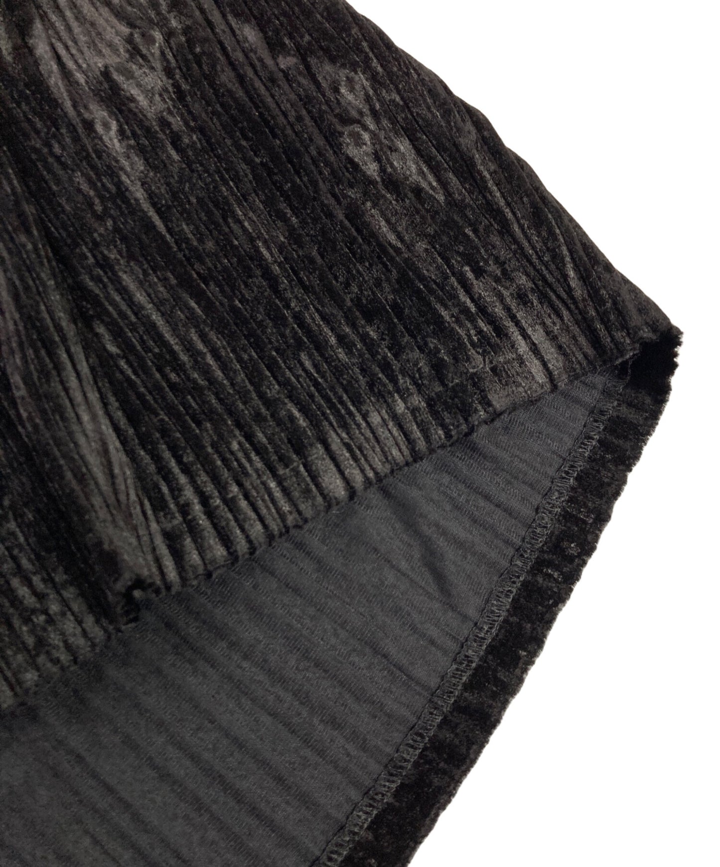 [Pre-owned] PLEATS PLEASE Velour Pleated Skirt PP53-JG805