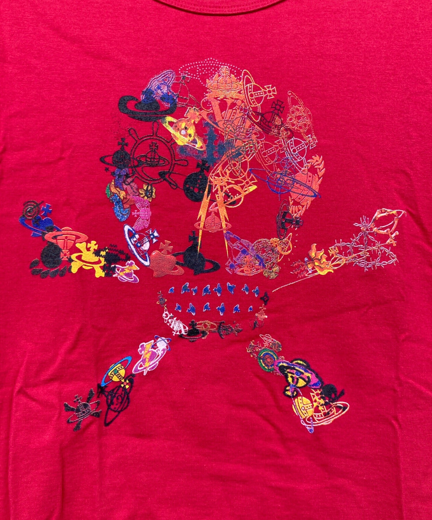 [Pre-owned] Vivienne Westwood man printed T-shirt