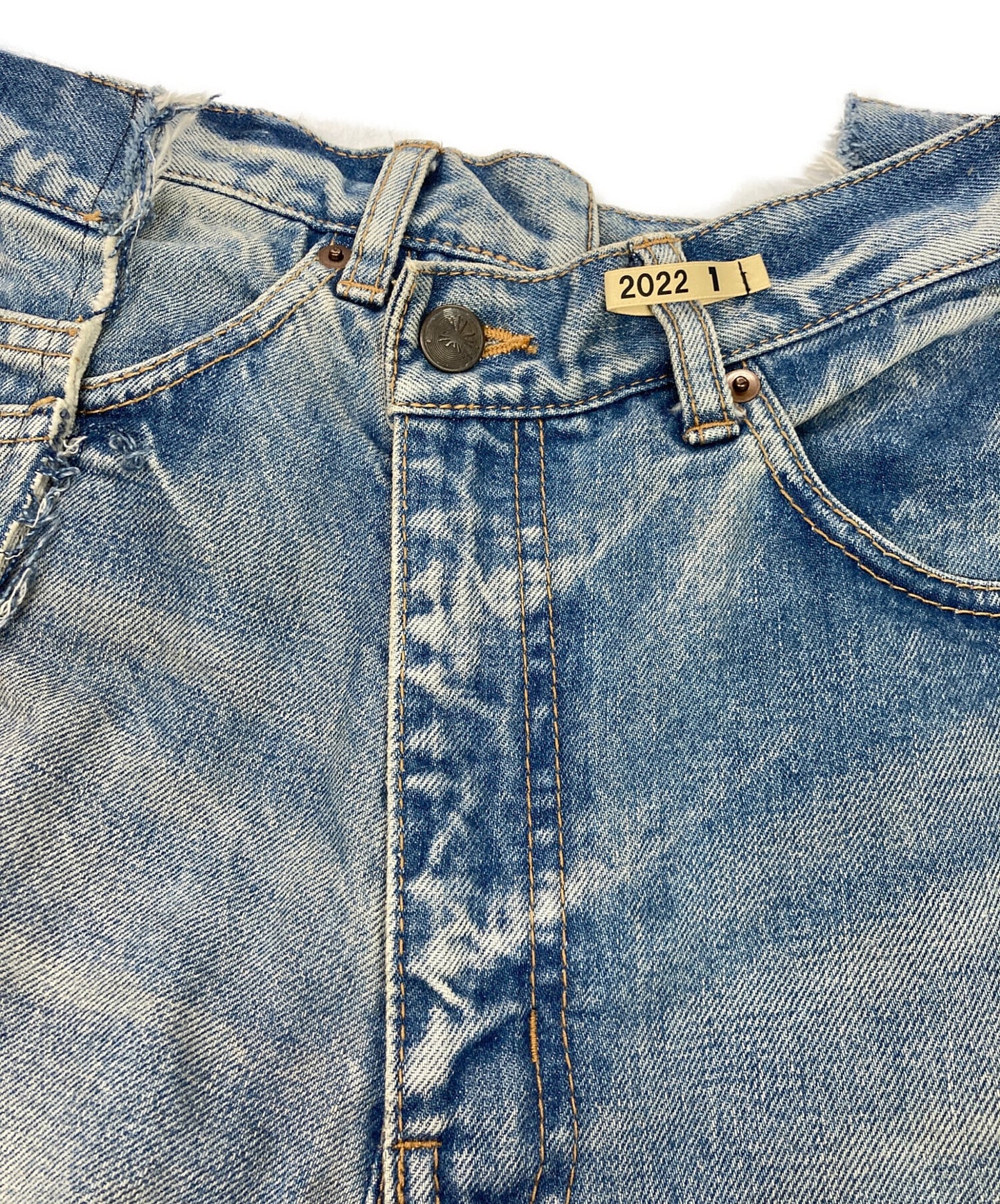 [Pre-owned] Maison MIHARA YASUHIRO SLIDE PIECE DENIM PANTS B08PT172