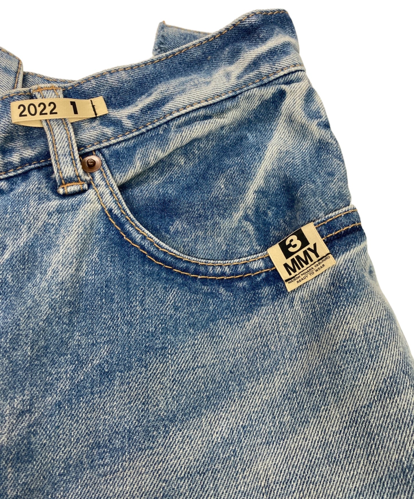 [Pre-owned] Maison MIHARA YASUHIRO SLIDE PIECE DENIM PANTS B08PT172