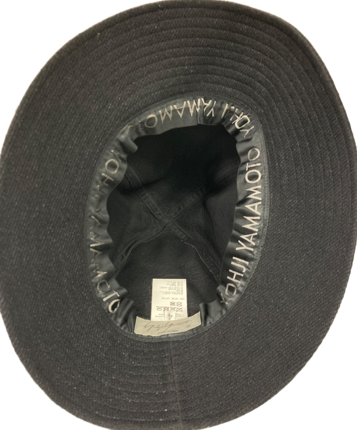 [Pre-owned] Yohji Yamamoto pour homme fedora hat HN-H09-971