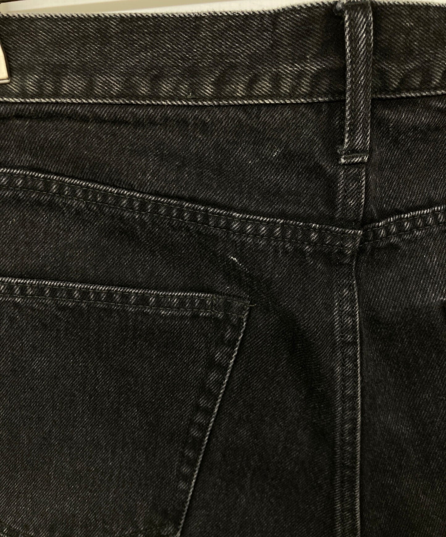 [Pre-owned] SUPREME Black denim pants