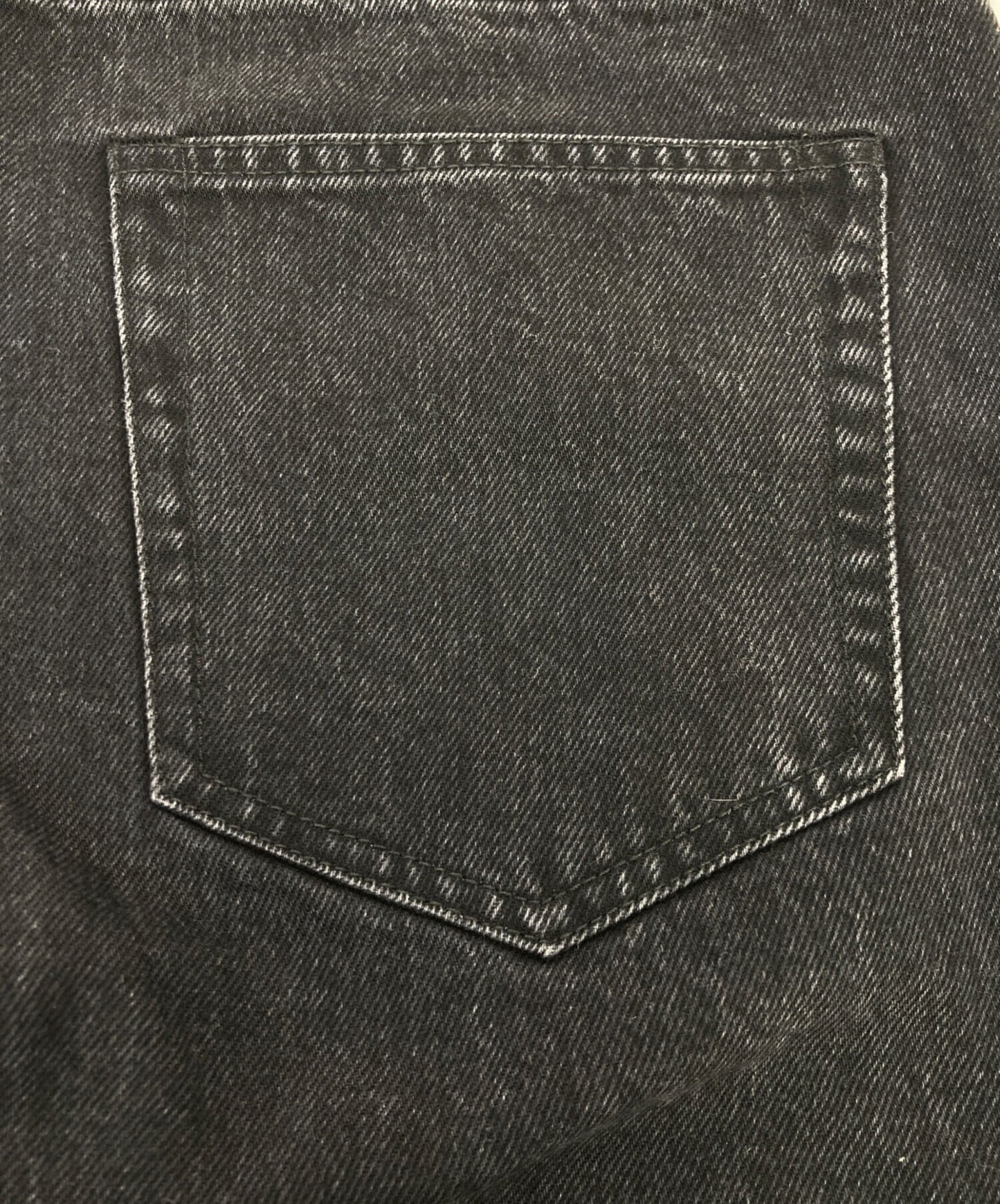 [Pre-owned] SUPREME Black denim pants