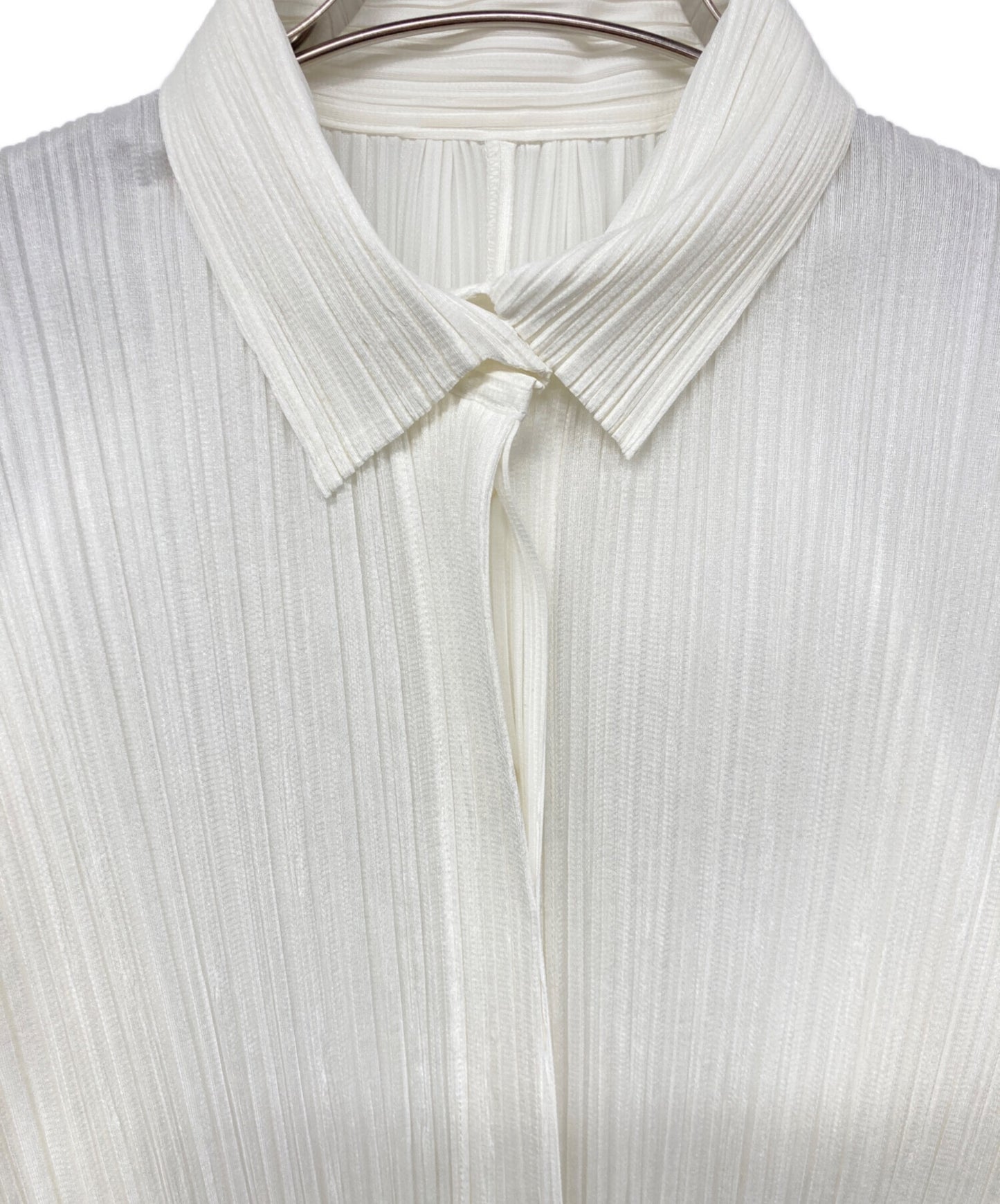 [Pre-owned] PLEATS PLEASE pleated shirt PP91-JK053