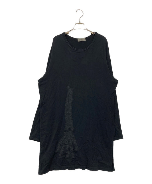 [Pre-owned] Yohji Yamamoto pour homme Long Sleeve Cut and Sewn with Skull Slit HK-T62-093