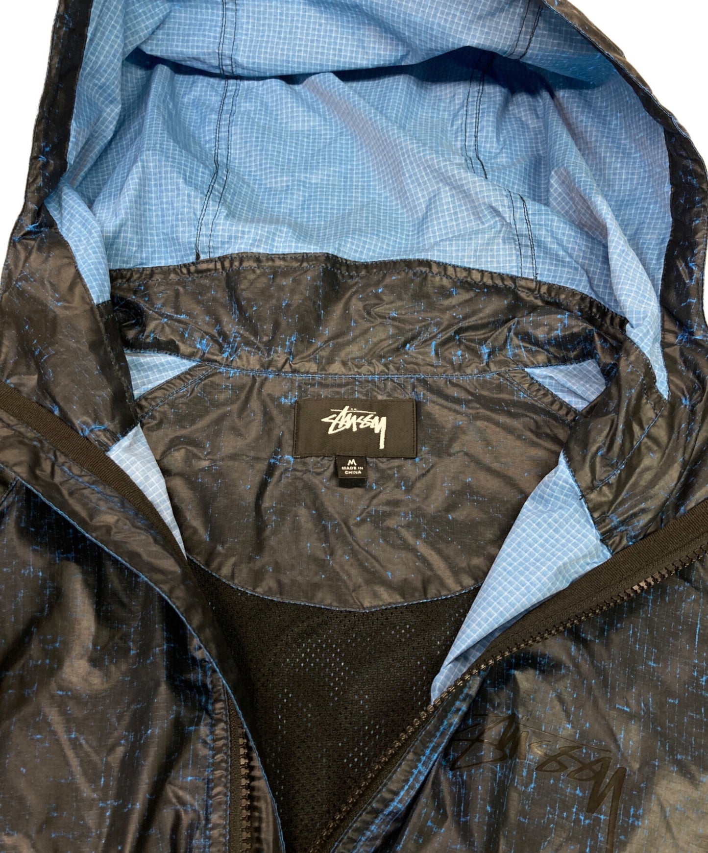 [Pre-owned] stussy Beach Shell Cracked Ripstop 115807