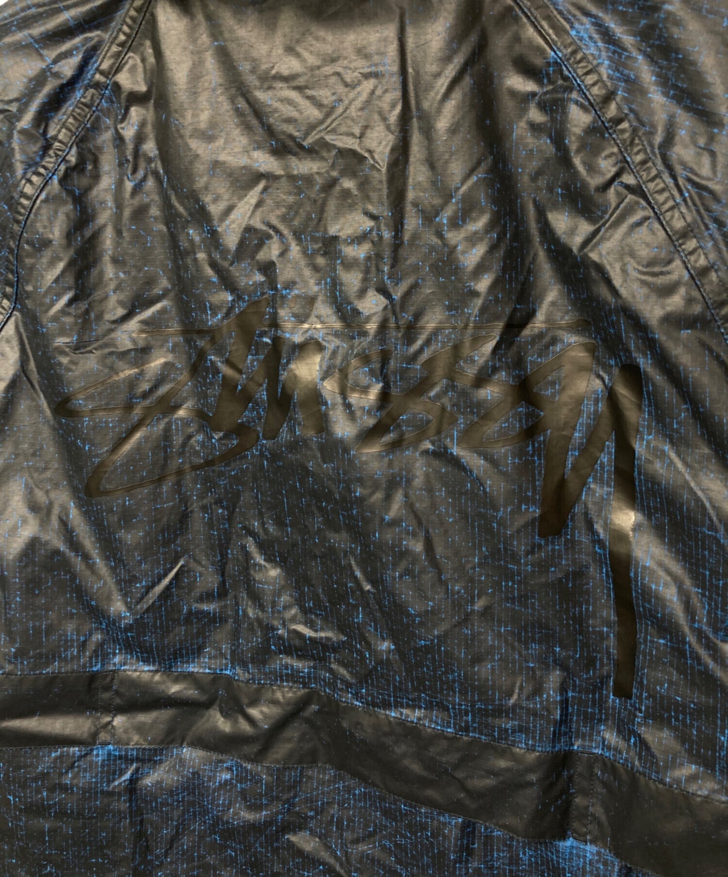 [Pre-owned] stussy Beach Shell Cracked Ripstop 115807