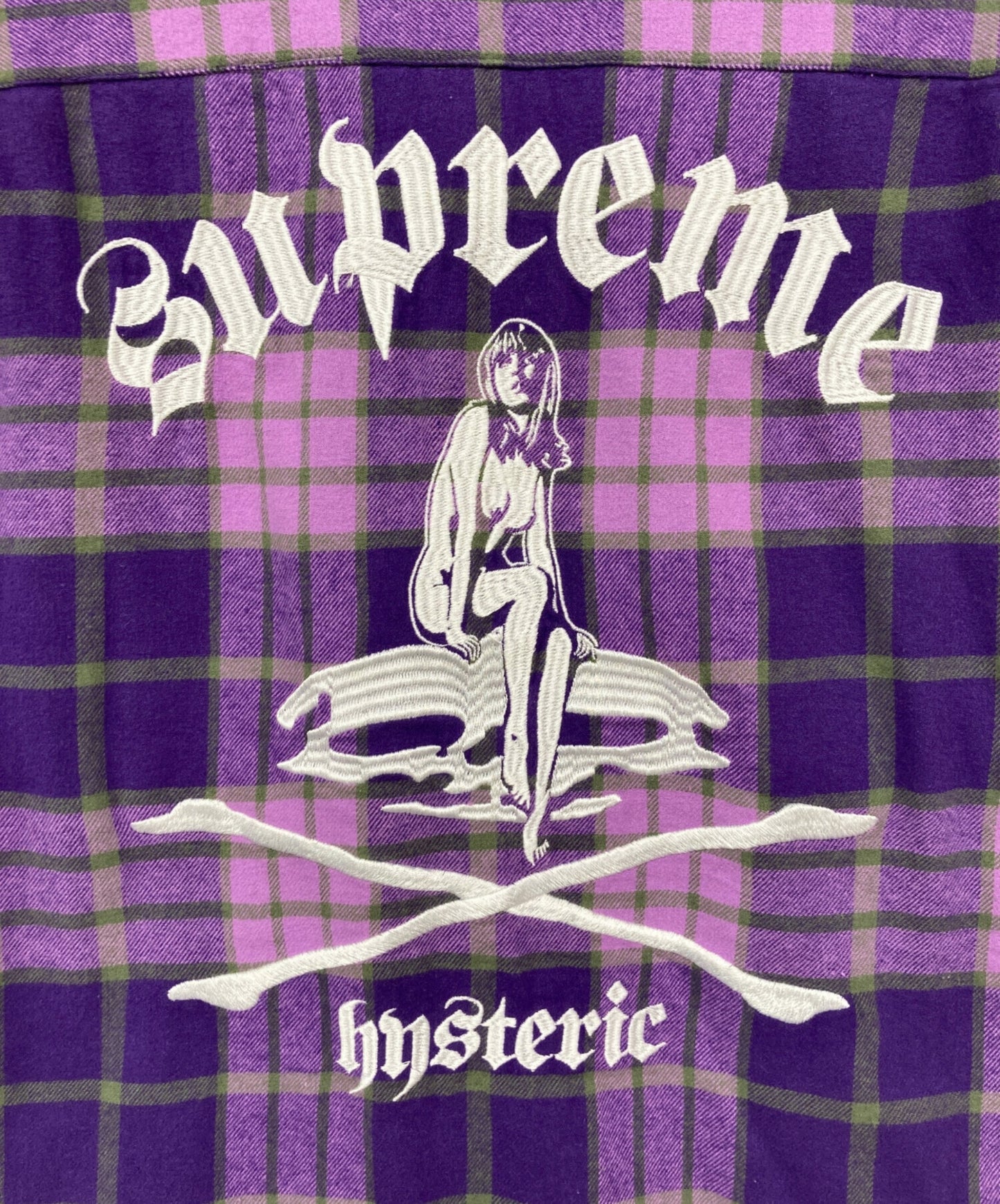 [Pre-owned] Hysteric Glamour Plaid Flannel Shirt