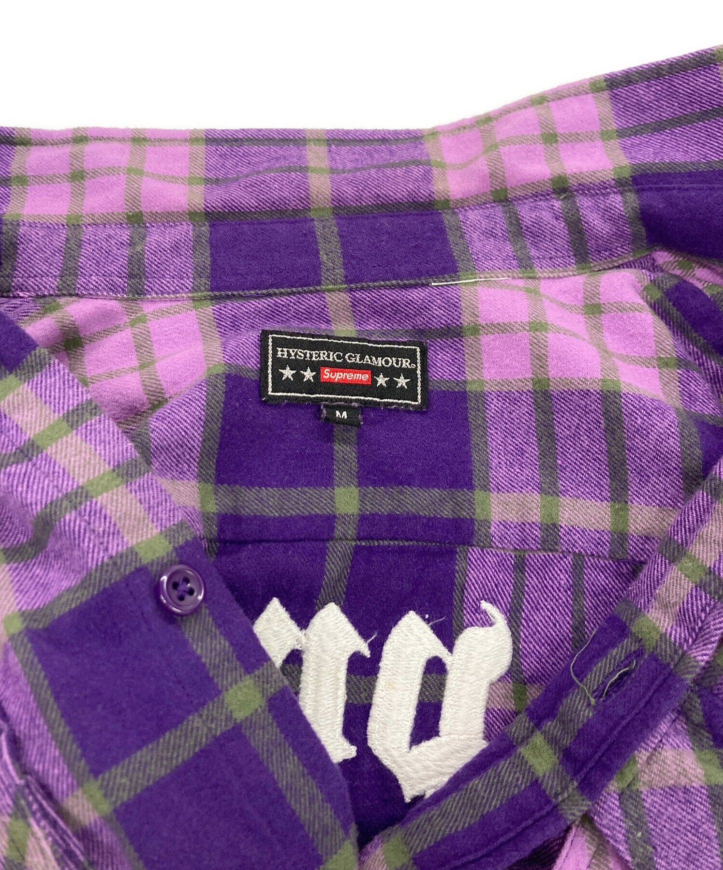 [Pre-owned] Hysteric Glamour Plaid Flannel Shirt