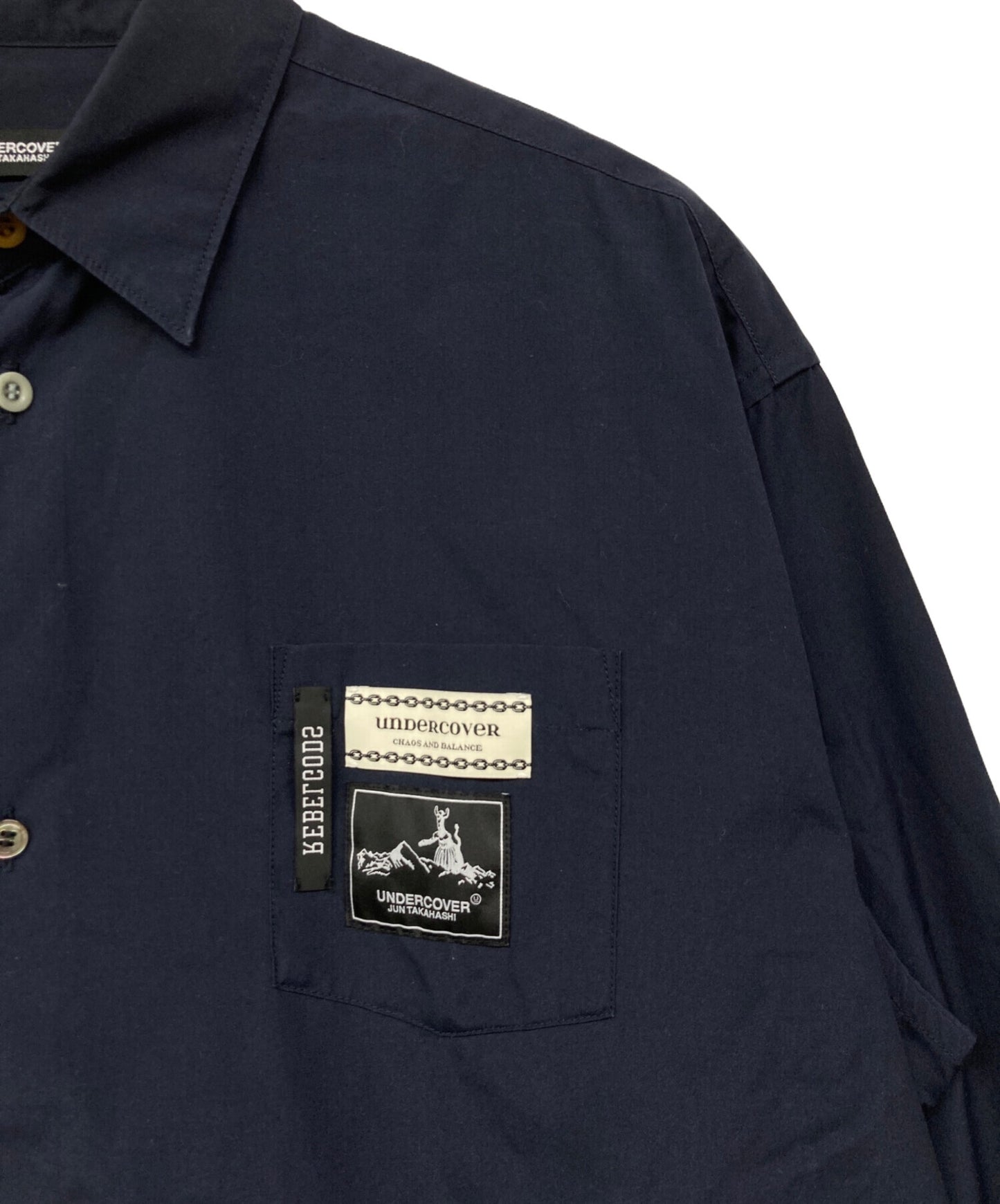 [Pre-owned] UNDERCOVER collage loose shirt UC1D4404