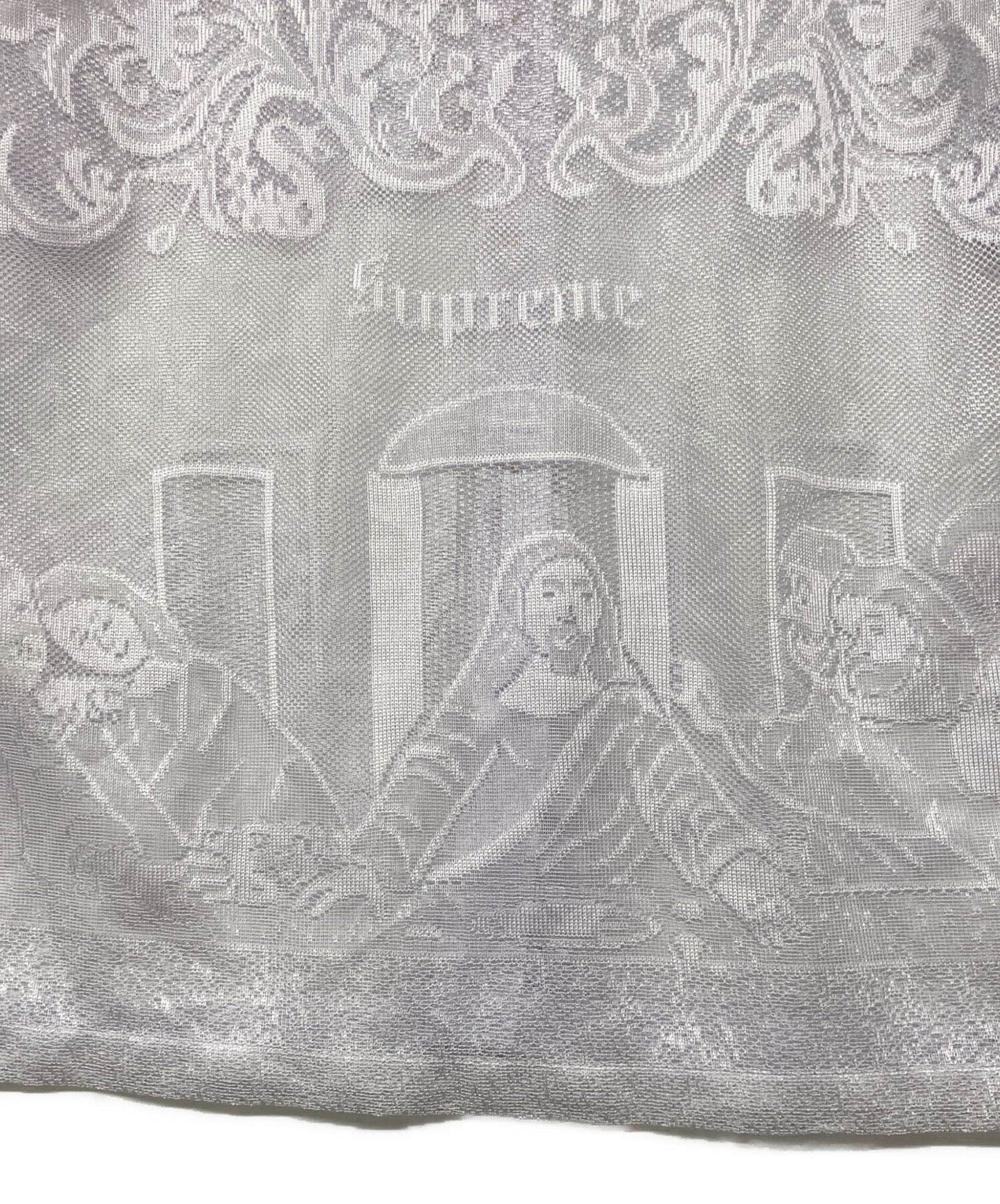 [Pre-owned] SUPREME Last Supper Lace S/S Shirt