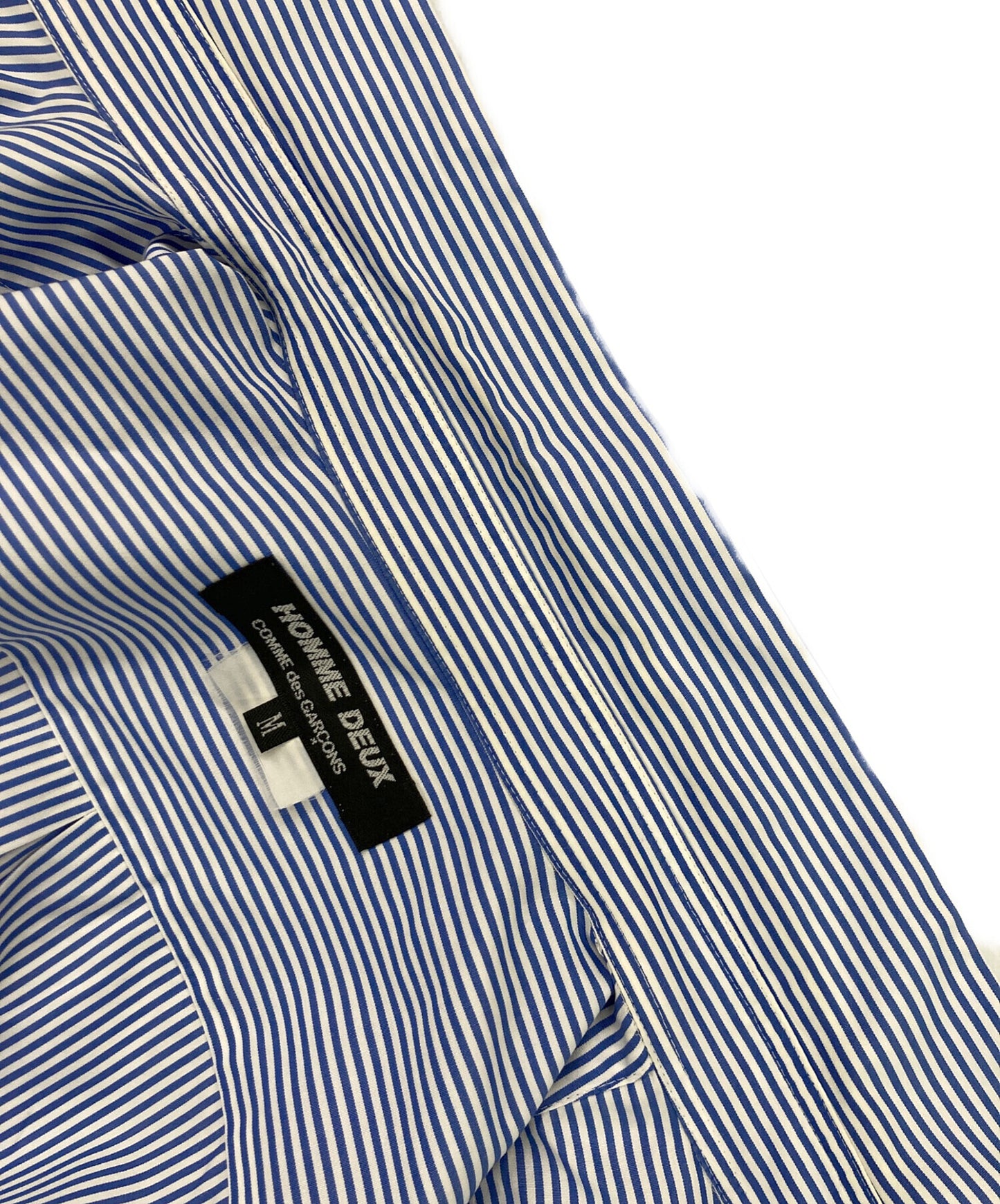 [Pre-owned] COMME des GARCONS HOMME DEUX Switched Stripe Shirt DE-B032