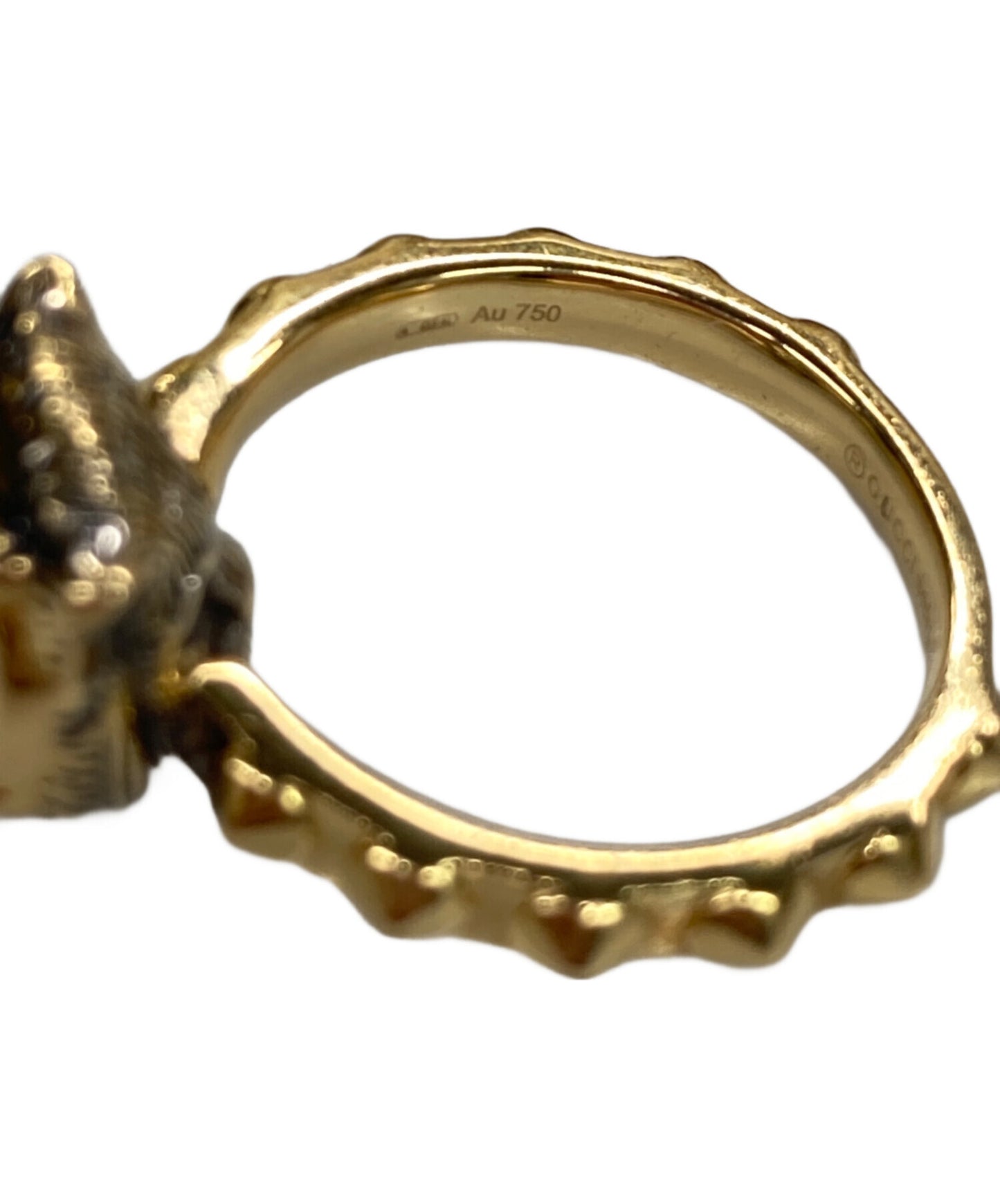 [Pre-owned] GUCCI Pink Opal Diamond Ring