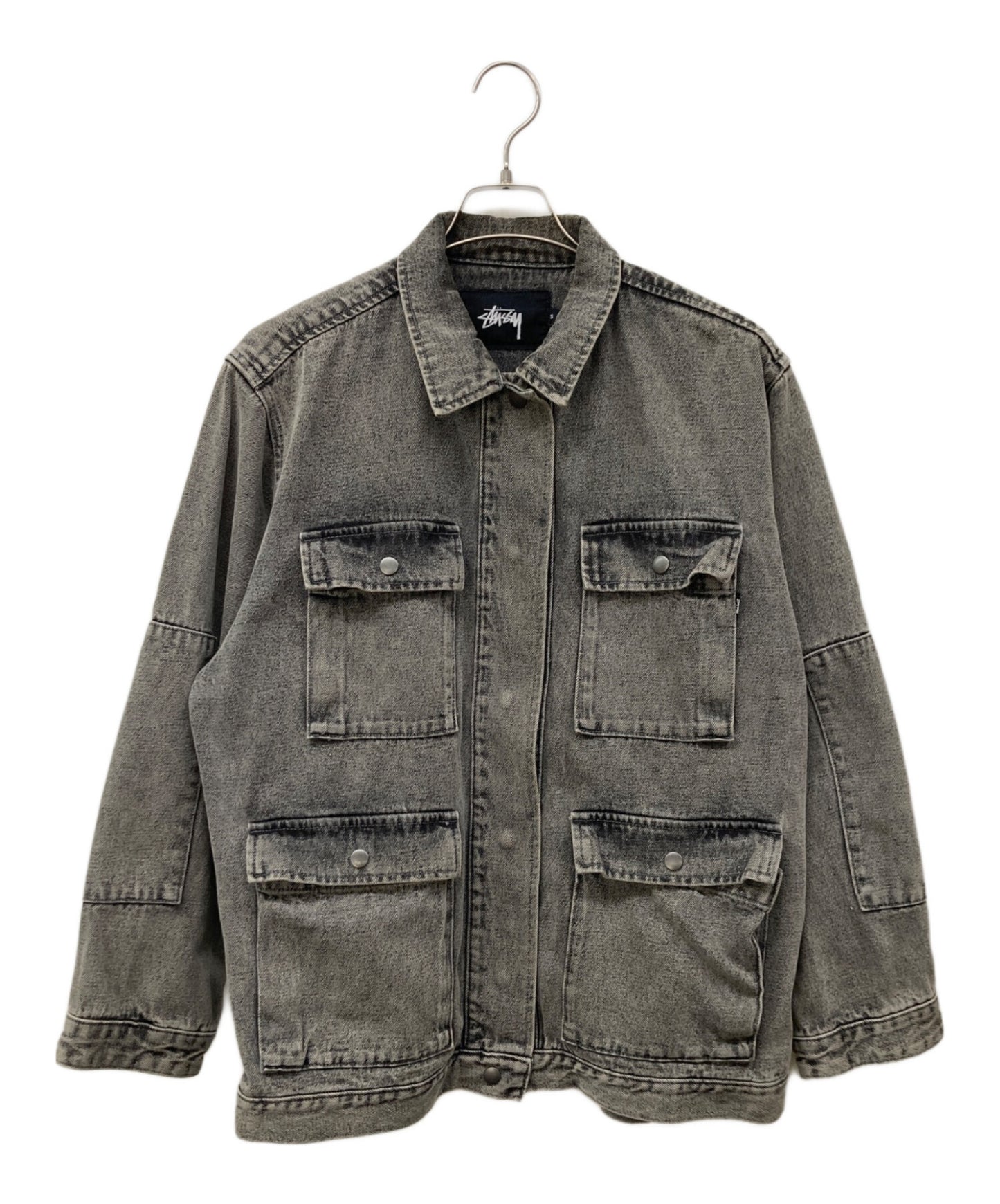 [Pre-owned] stussy Front pocket denim coverall