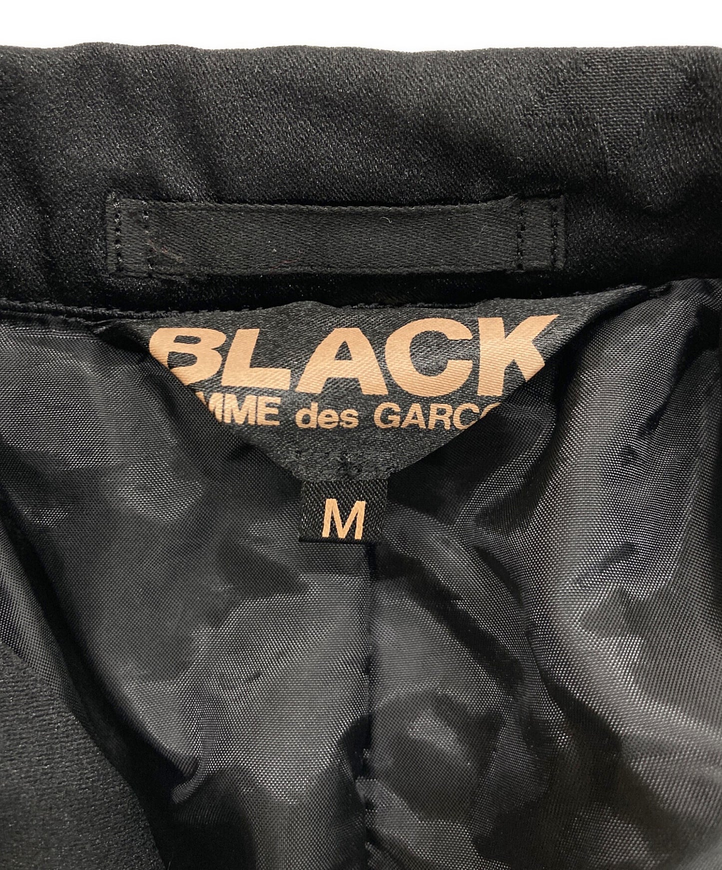 [Pre-owned] BLACK COMME des GARCONS Poly Shrunken Star 3B Long Jacket 1Q-J016