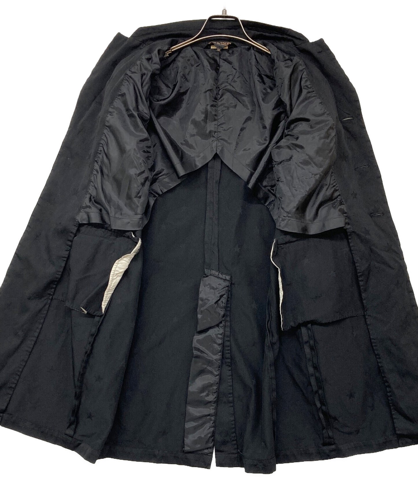 [Pre-owned] BLACK COMME des GARCONS Poly Shrunken Star 3B Long Jacket 1Q-J016
