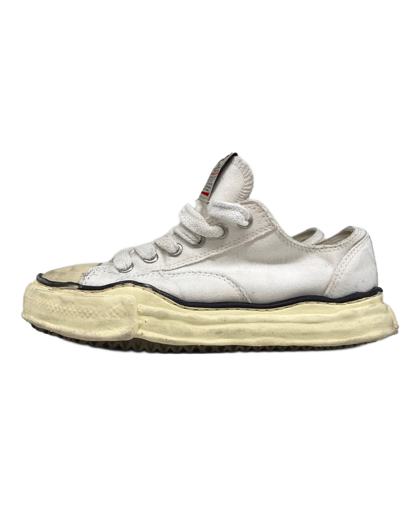 [Pre-owned] Maison MIHARA YASUHIRO "PETERSON" VL OG Sole Canvas Low-top Sneaker A09FW733