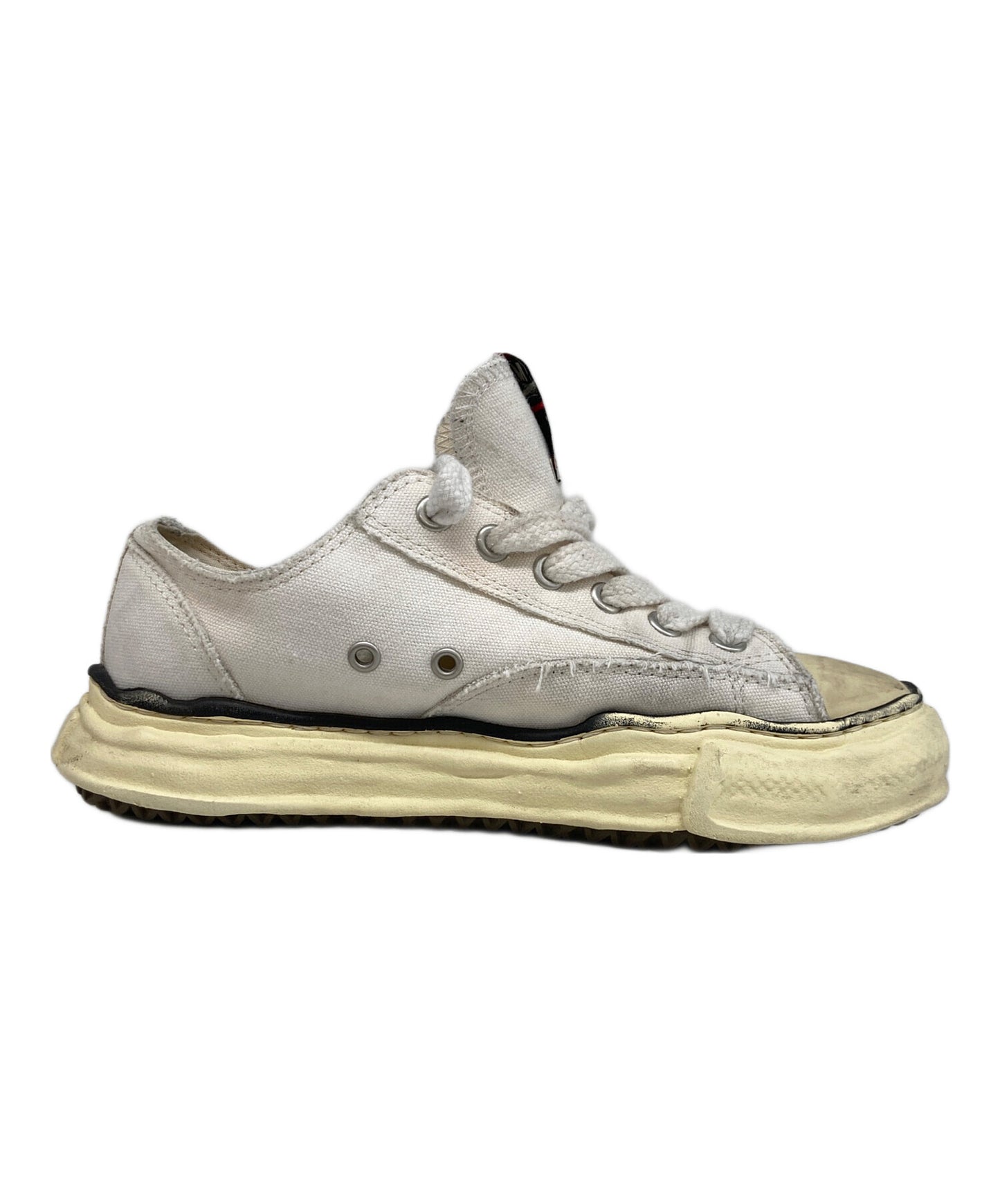 [Pre-owned] Maison MIHARA YASUHIRO "PETERSON" VL OG Sole Canvas Low-top Sneaker A09FW733