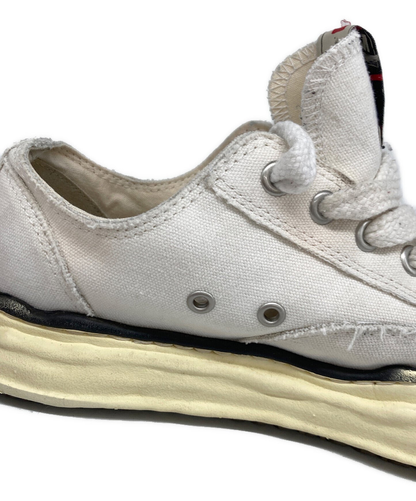 [Pre-owned] Maison MIHARA YASUHIRO "PETERSON" VL OG Sole Canvas Low-top Sneaker A09FW733