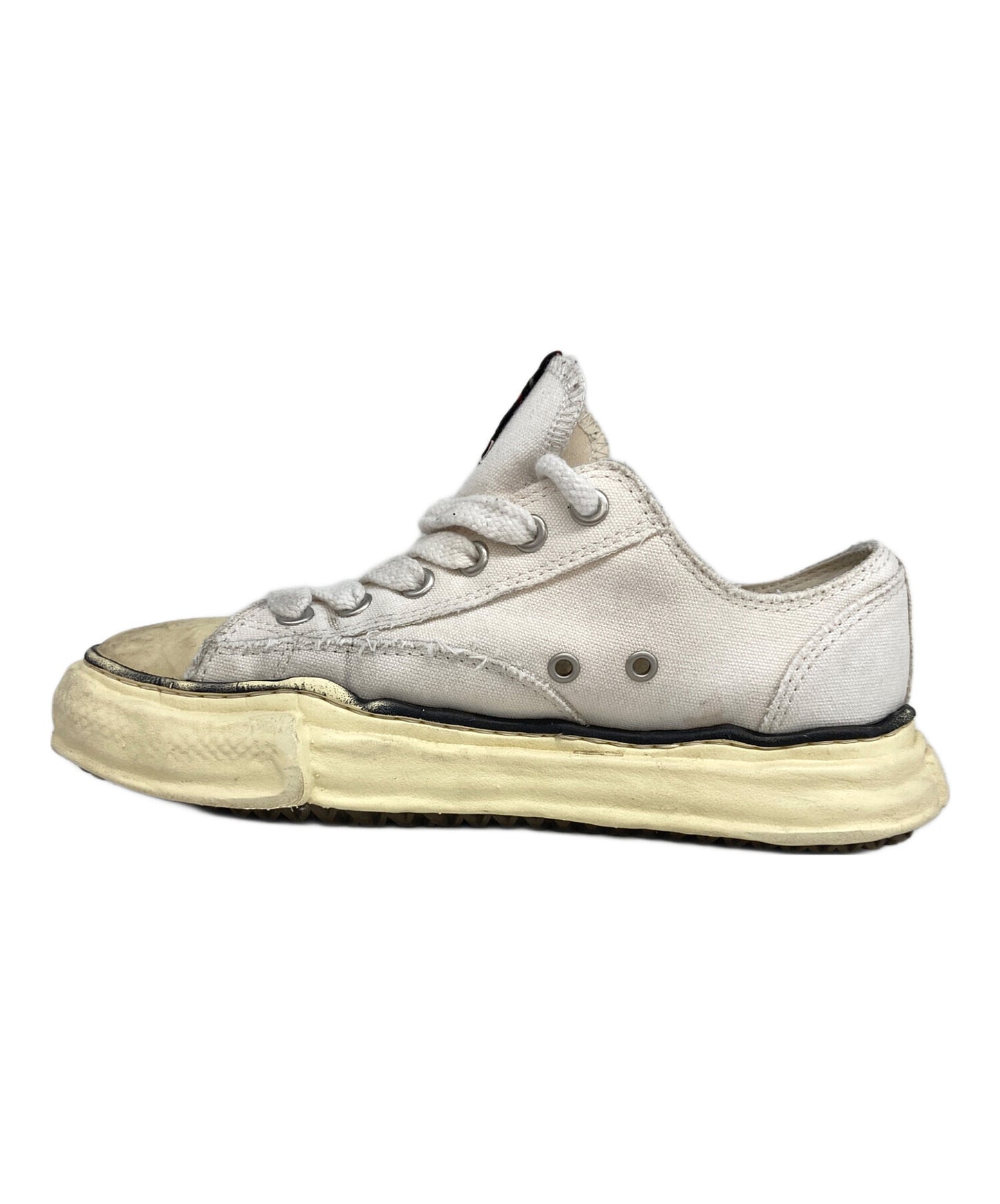 [Pre-owned] Maison MIHARA YASUHIRO "PETERSON" VL OG Sole Canvas Low-top Sneaker A09FW733