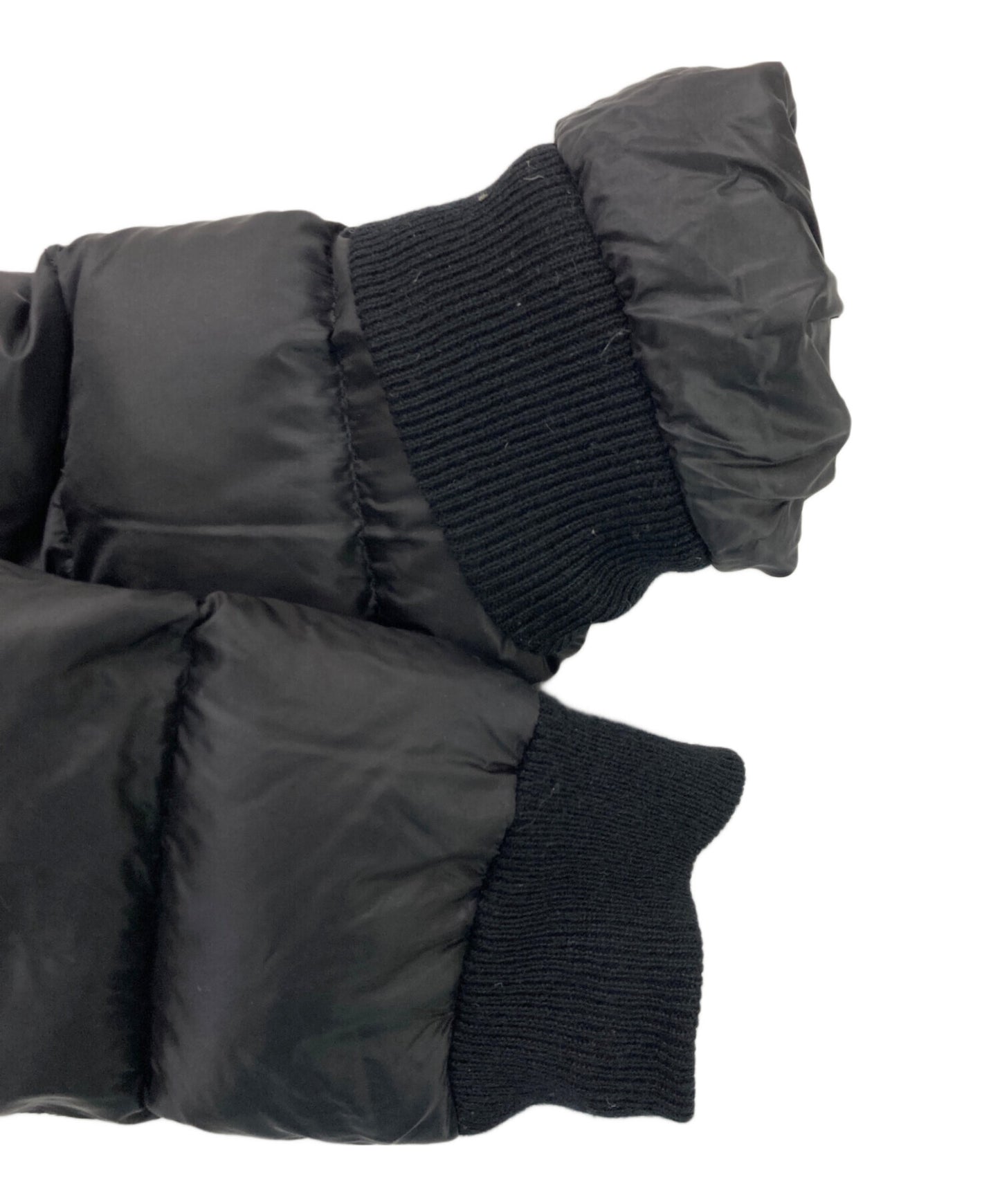 [Pre-owned] UNDERCOVER Knit Leather Switched Down Jacket D4205