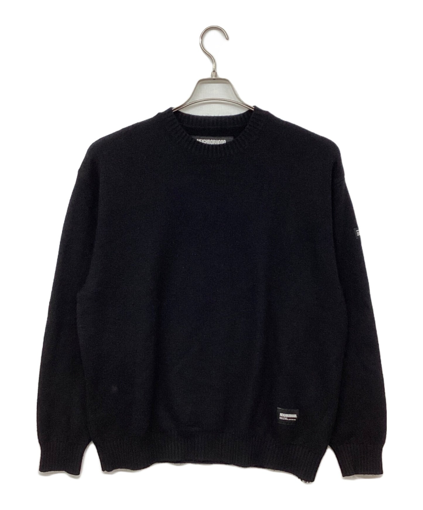 [Pre-owned] NEIGHBORHOOD CASHMERE CREWNECK SWEATER 242ngnh-knm01