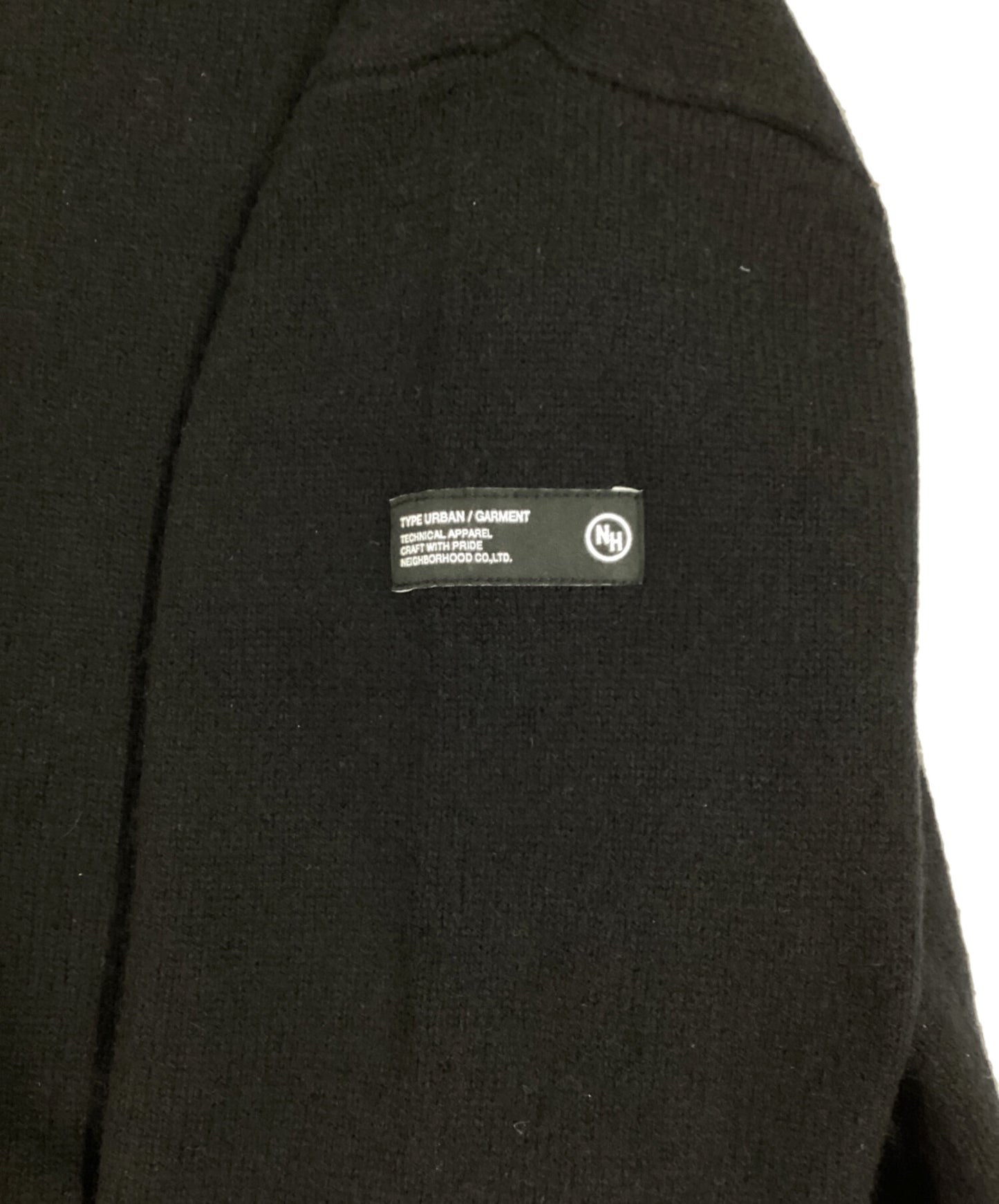 [Pre-owned] NEIGHBORHOOD CASHMERE CREWNECK SWEATER 242ngnh-knm01