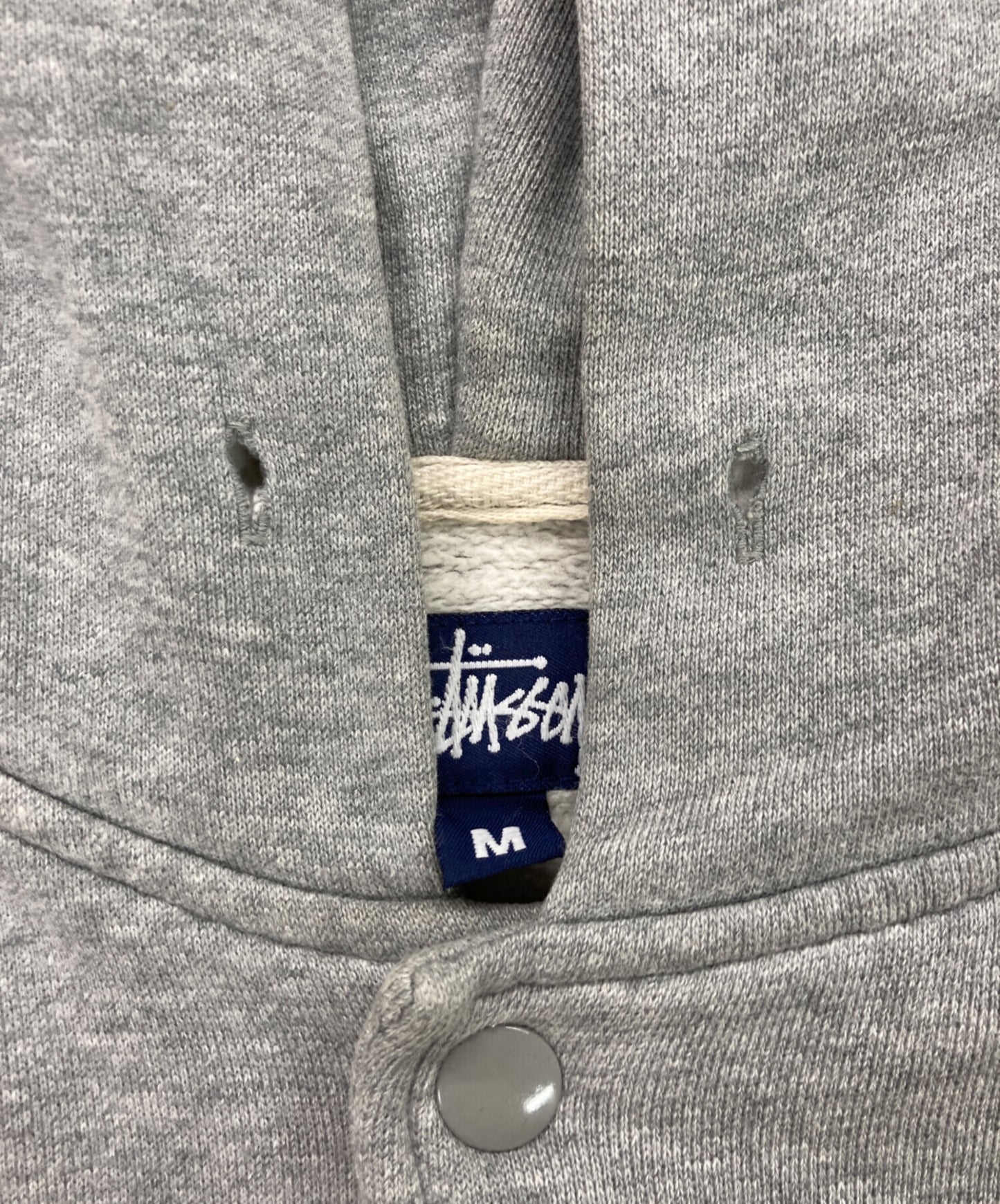 [Pre-owned] stussy stussy 90`s navy blue tag hooded sweatshirt stadium jacket