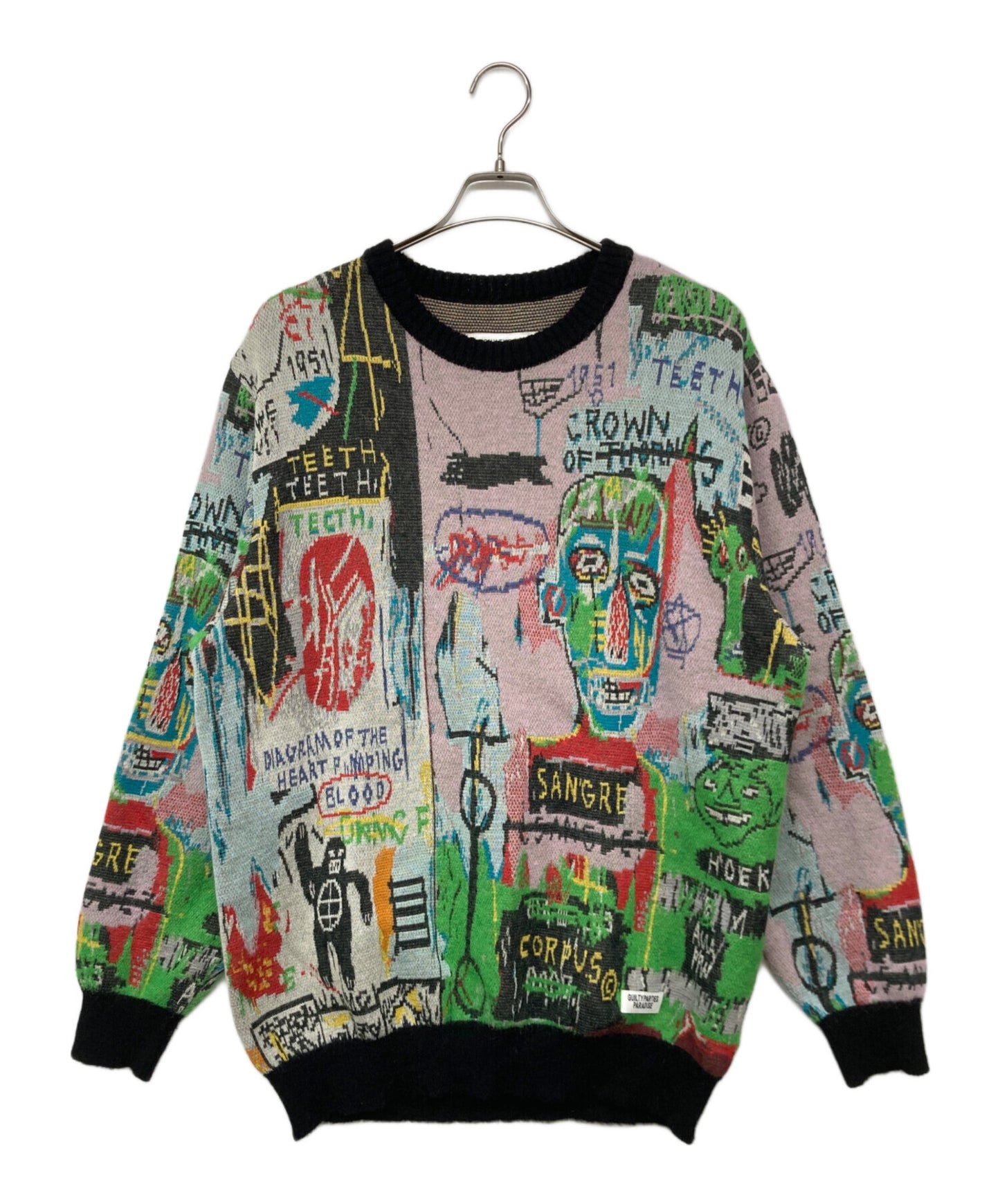 [Pre-owned] WACKO MARIA CREW NECK SWEATER