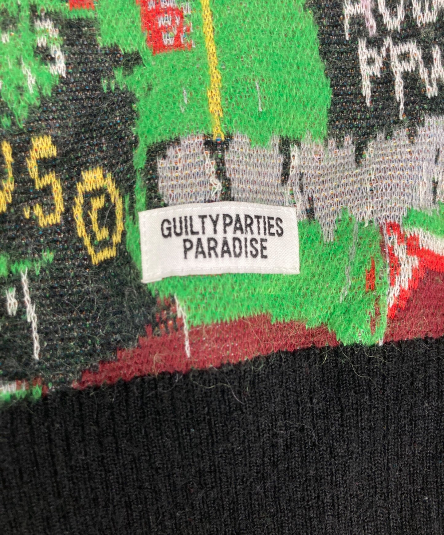 [Pre-owned] WACKO MARIA CREW NECK SWEATER